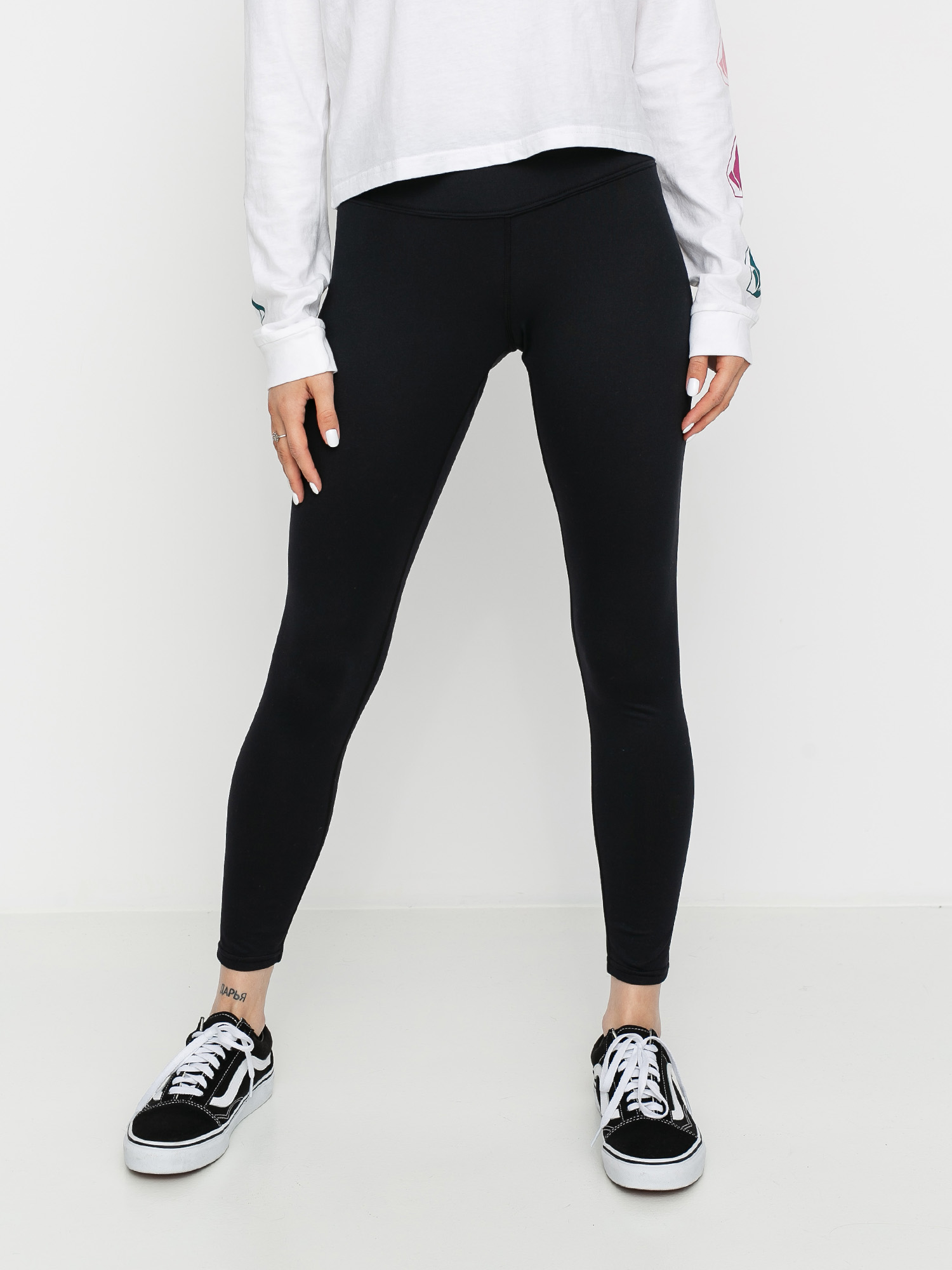 Damskie Legginsy aktywne Burton Midweight Base Layer Pant (true black)