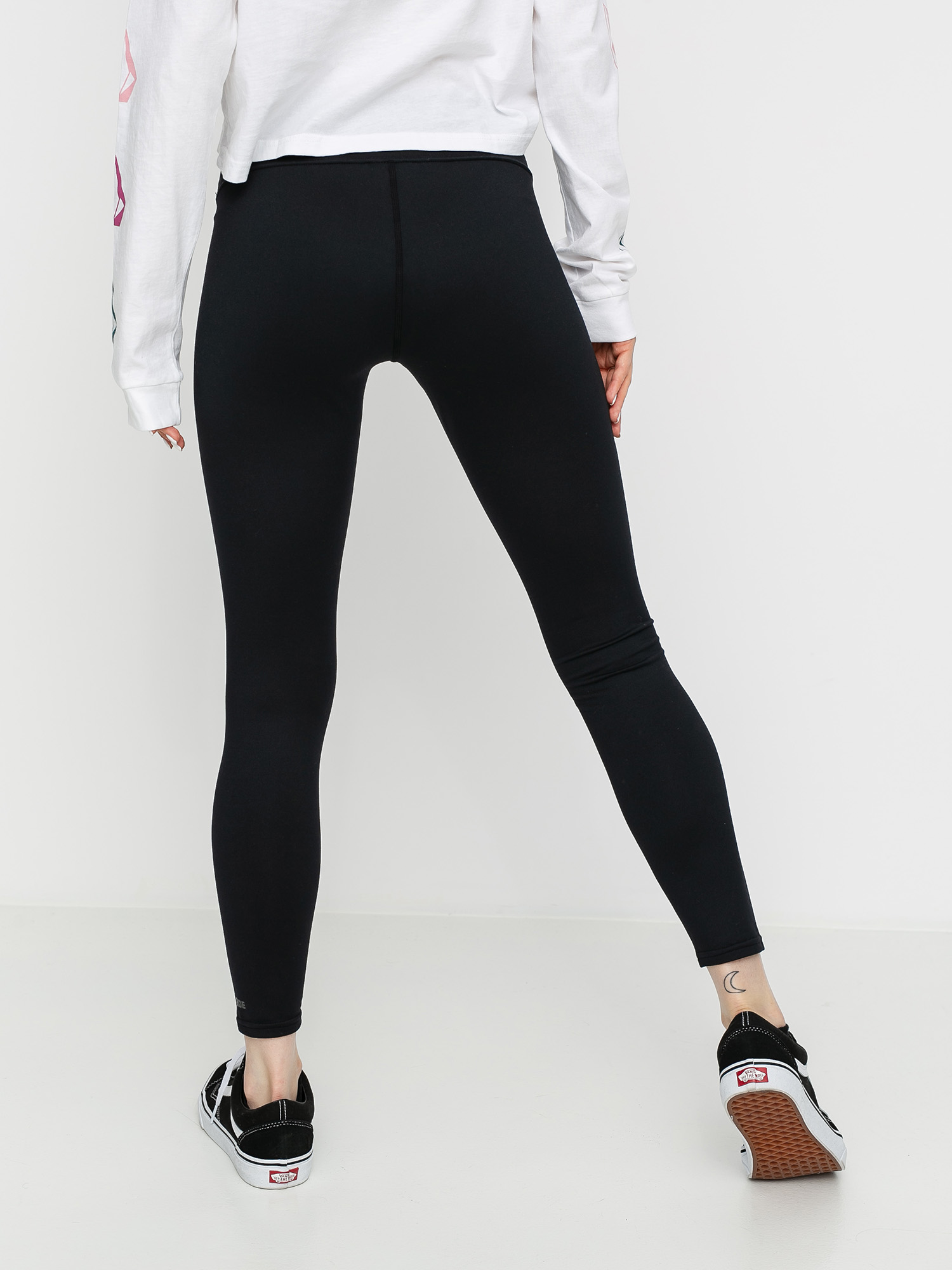 Damskie Legginsy aktywne Burton Midweight Base Layer Pant (true black)