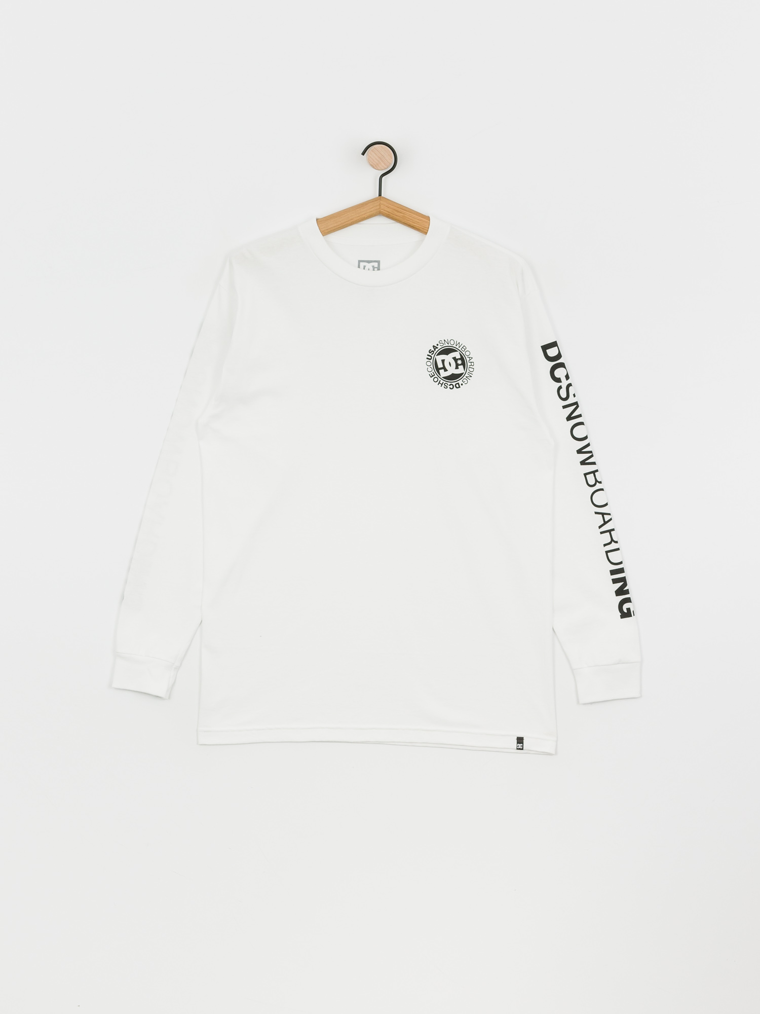 Longsleeve DC Snowboarding (white)