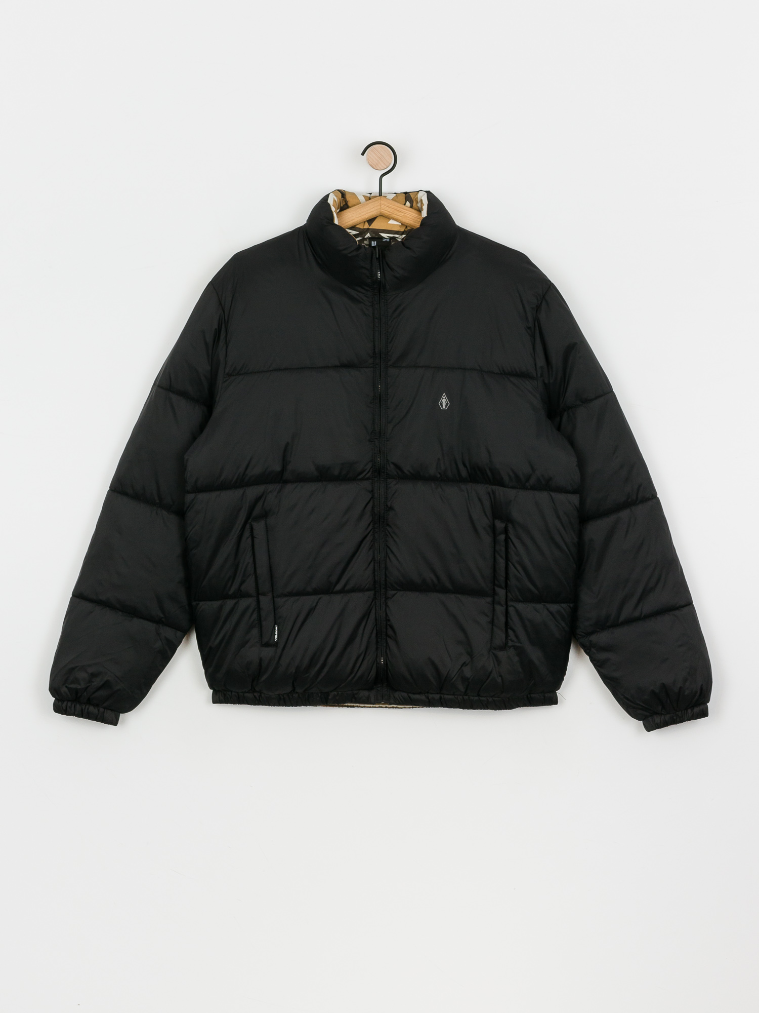 Kurtka Volcom X Girl Puff (black)