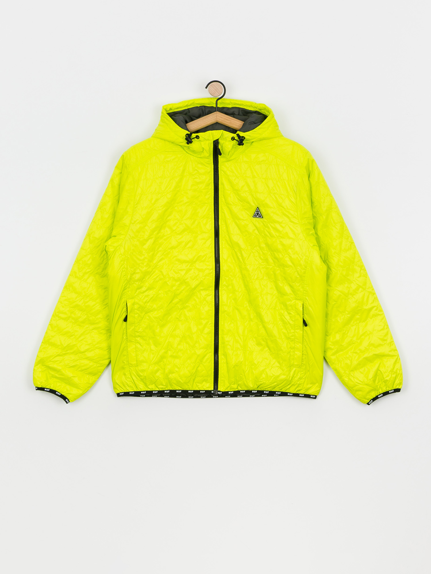 Kurtka HUF Polygon Quilted (bio lime)