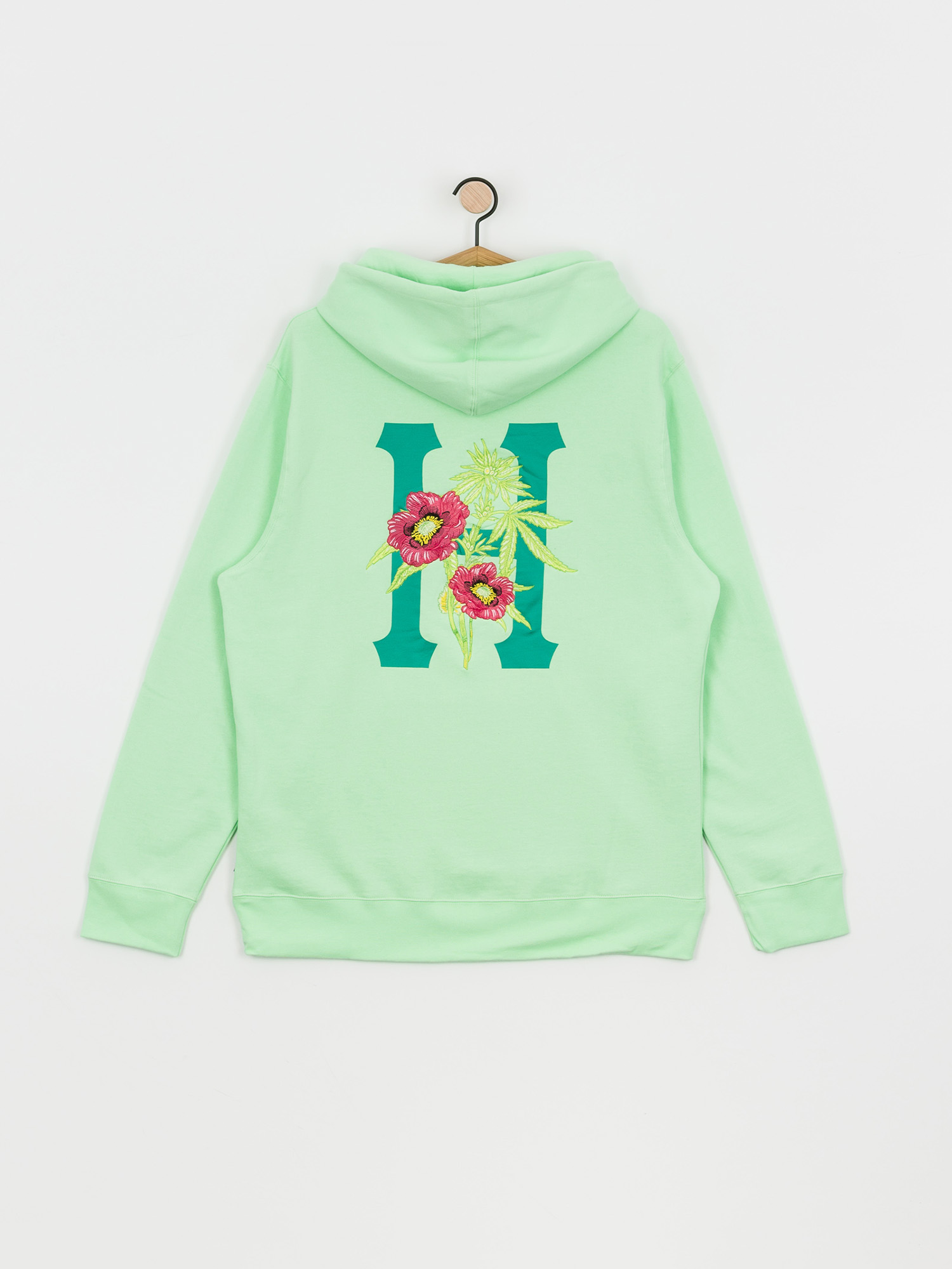 Bluza z kapturem HUF Planta HD (neo mint)