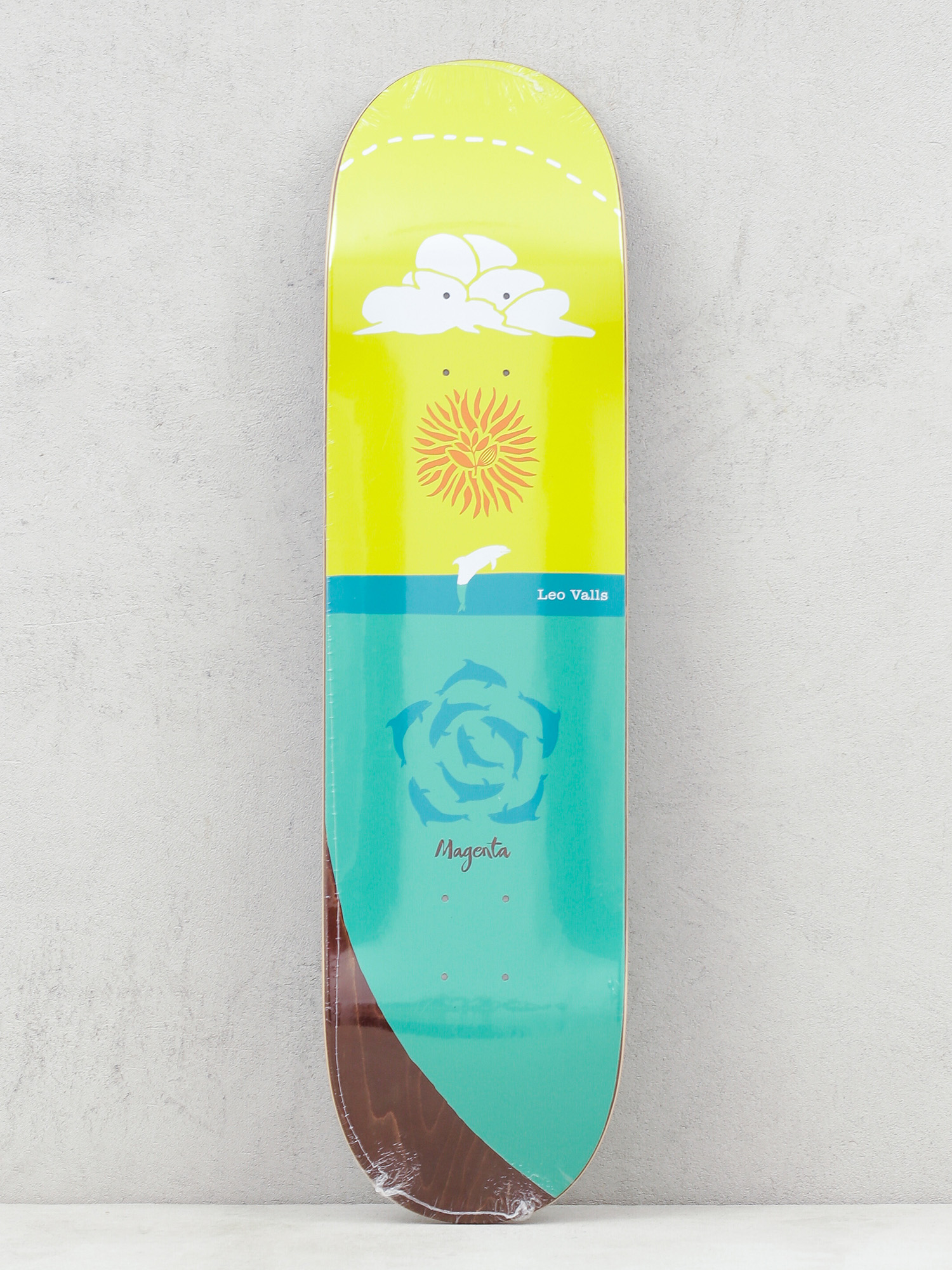 Deck Magenta Leo Valls Dreamer (yellow/aqua)