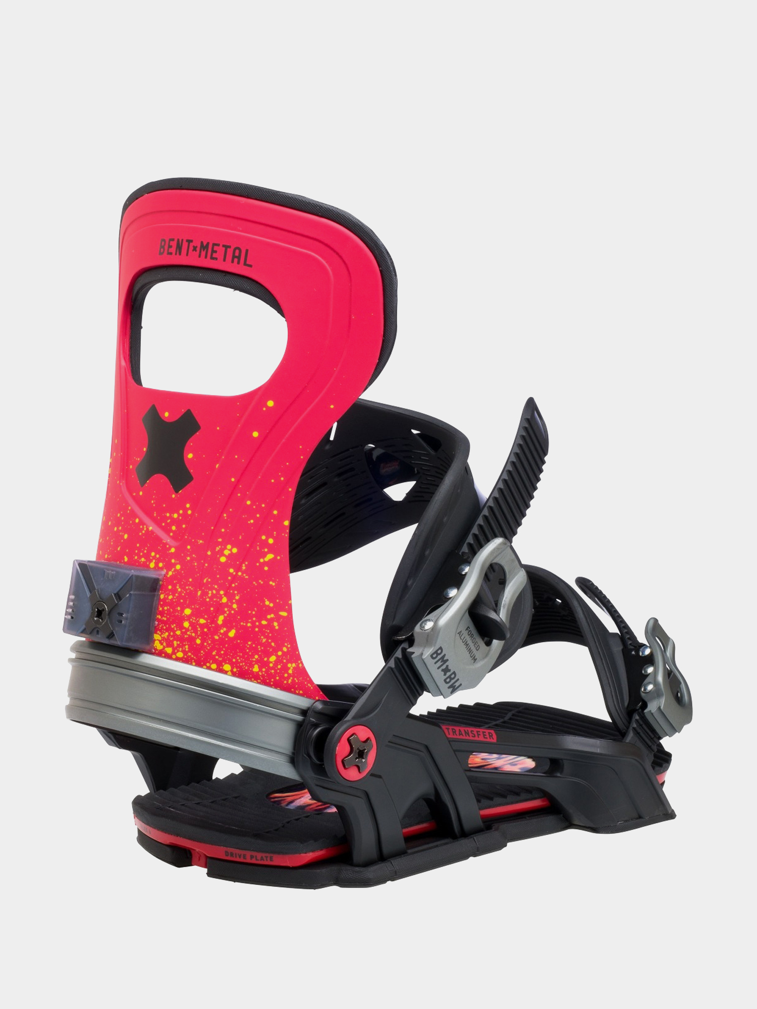 Męskie Wiązania snowboardowe Bent Metal Transfer (red)