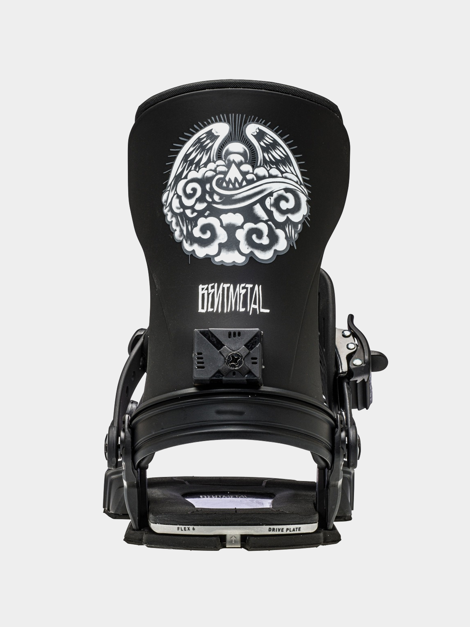 Męskie Wiązania snowboardowe Bent Metal Transfer (black)