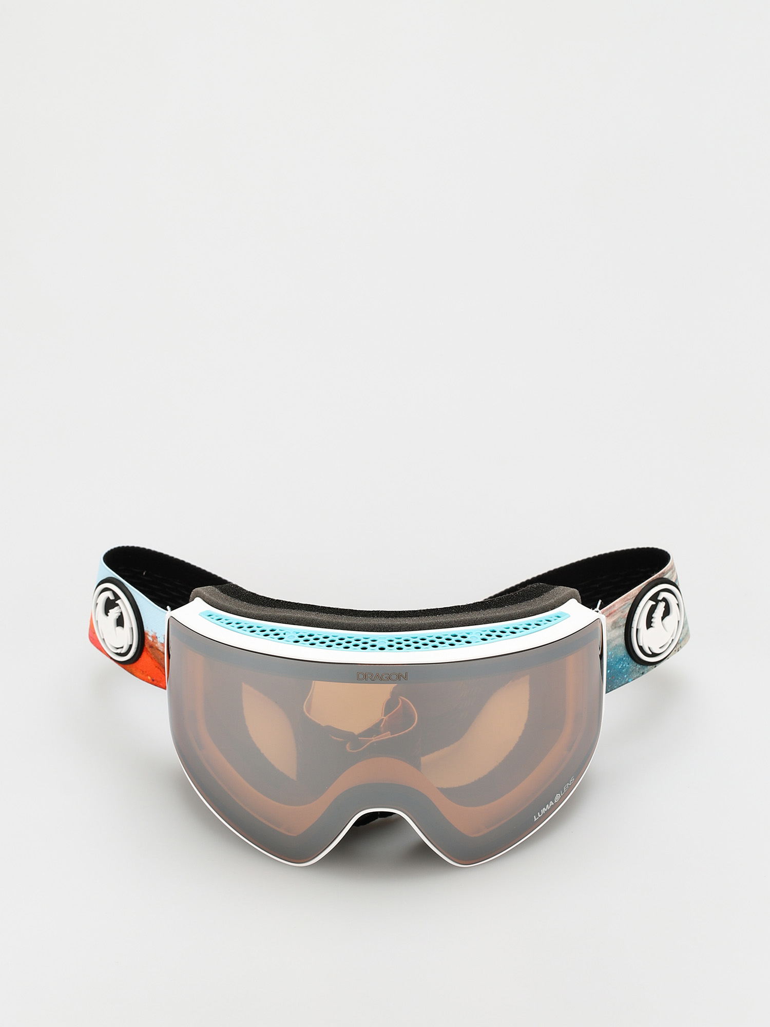 Gogle Dragon PXV (iguchi sig 20/ll silver ion/ll amber)