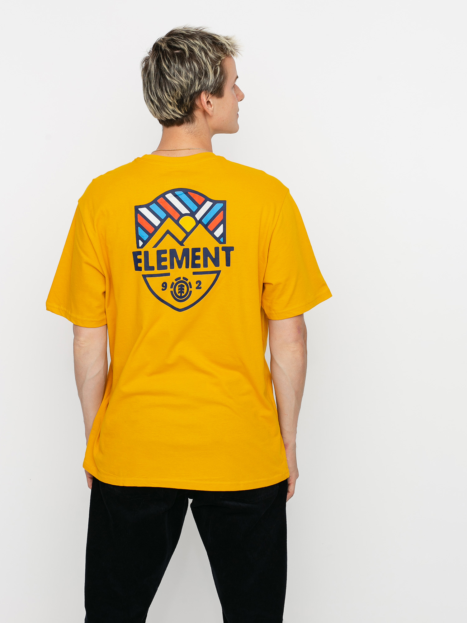 T-shirt Element Beaming (old gold)