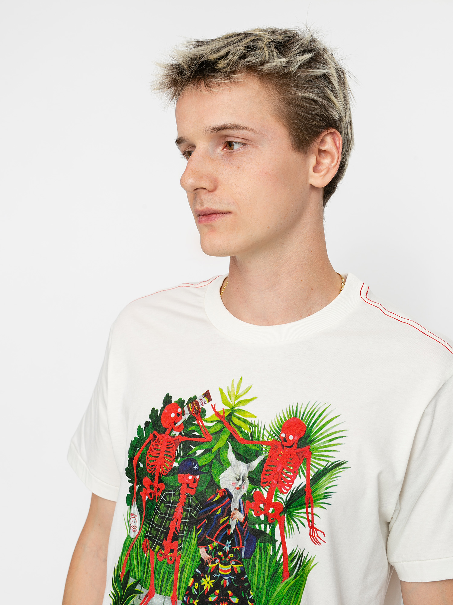 T-shirt RVCA Bone Boys (antique white)
