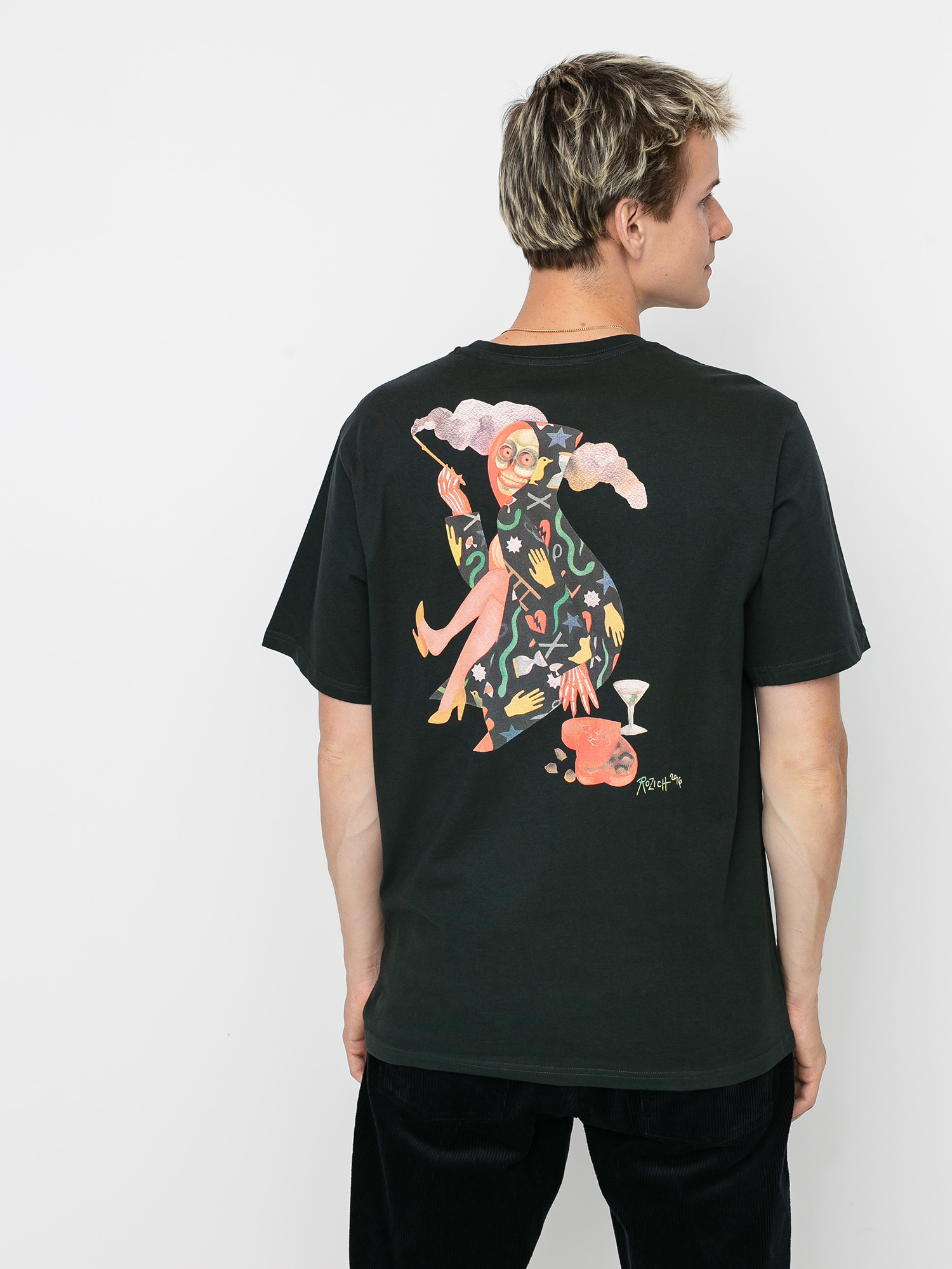 T-shirt RVCA The Gorgeous Hussy (pirate black)