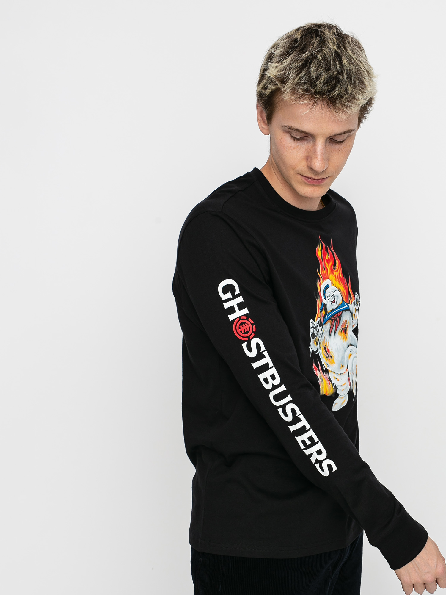 Longsleeve Element Inferno (flint black)