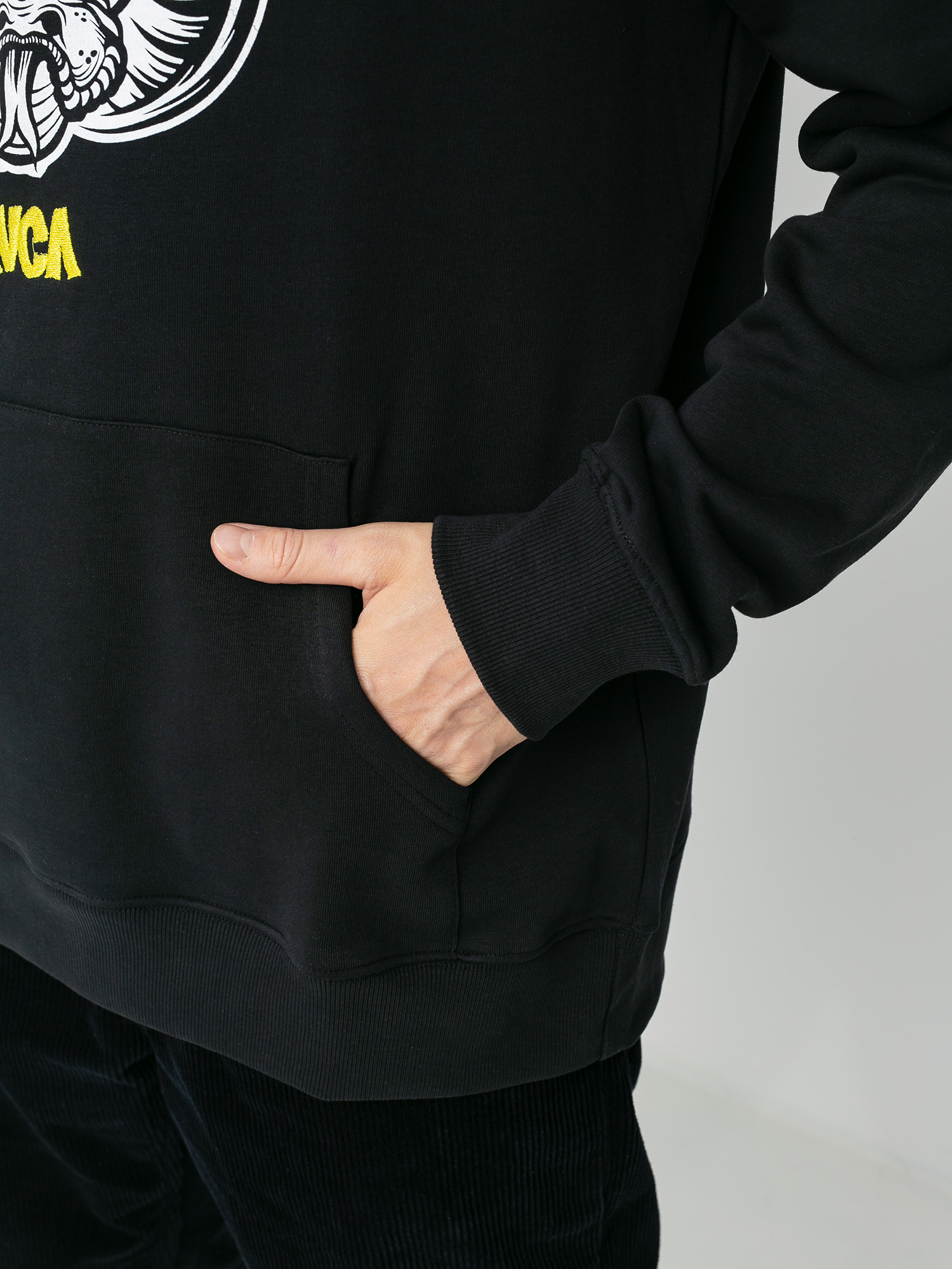 Bluza z kapturem RVCA Roberto Snake HD (black)