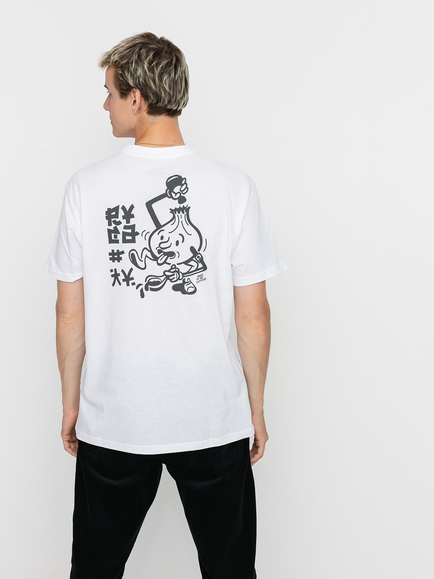 T-shirt RVCA Send Noodles (white)