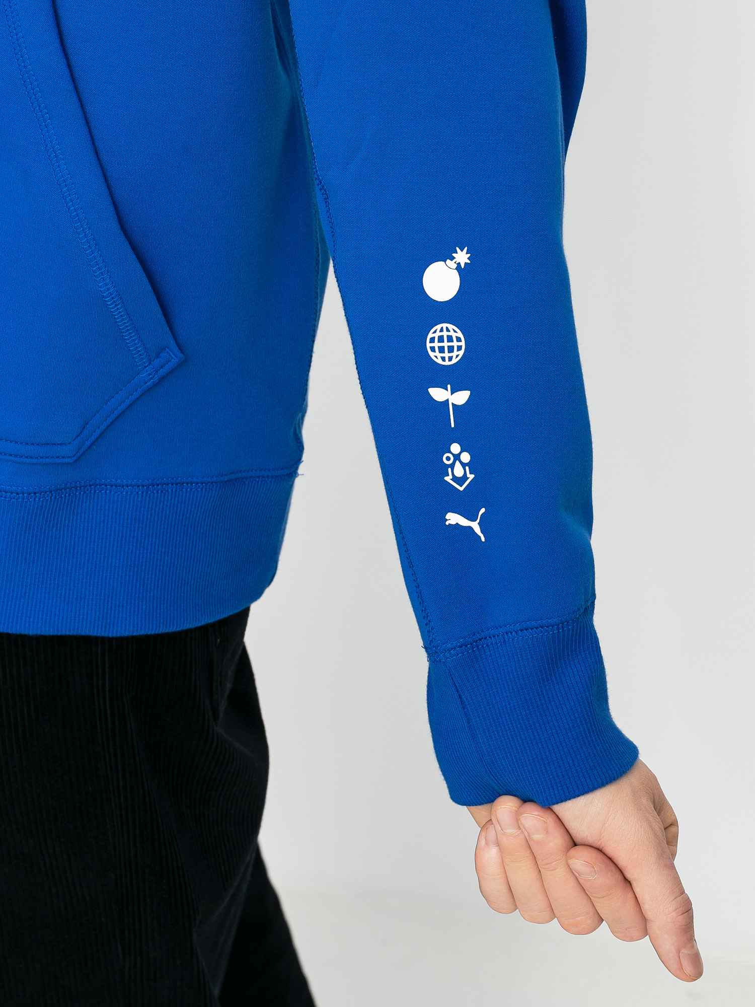 Bluza z kapturem Puma X The Hundreds Rev HD (olympian blue)