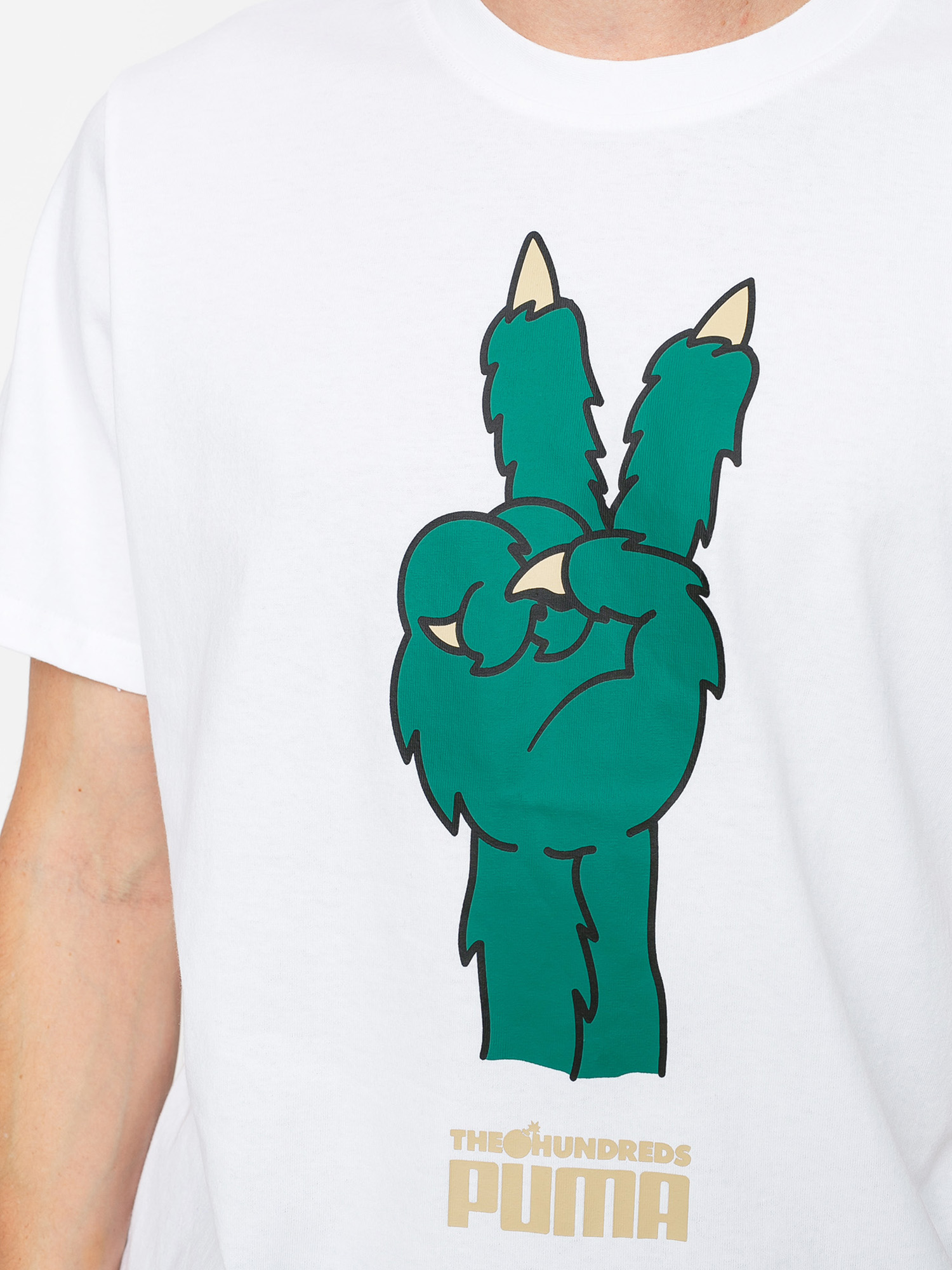 T-shirt Puma X The Hundreds Hand (white)