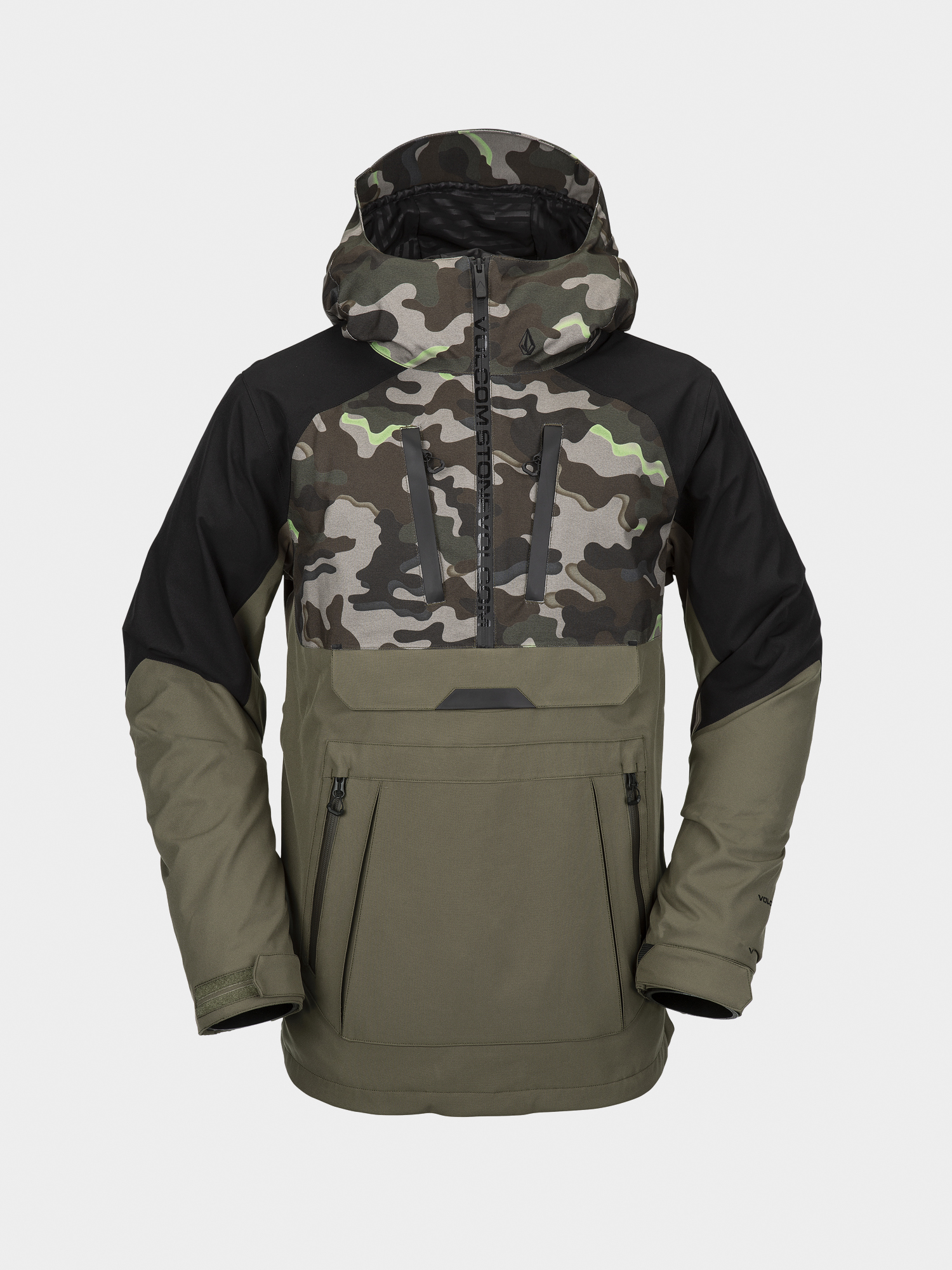 Męska Kurtka snowboardowa Volcom Brighton Pullover (army)