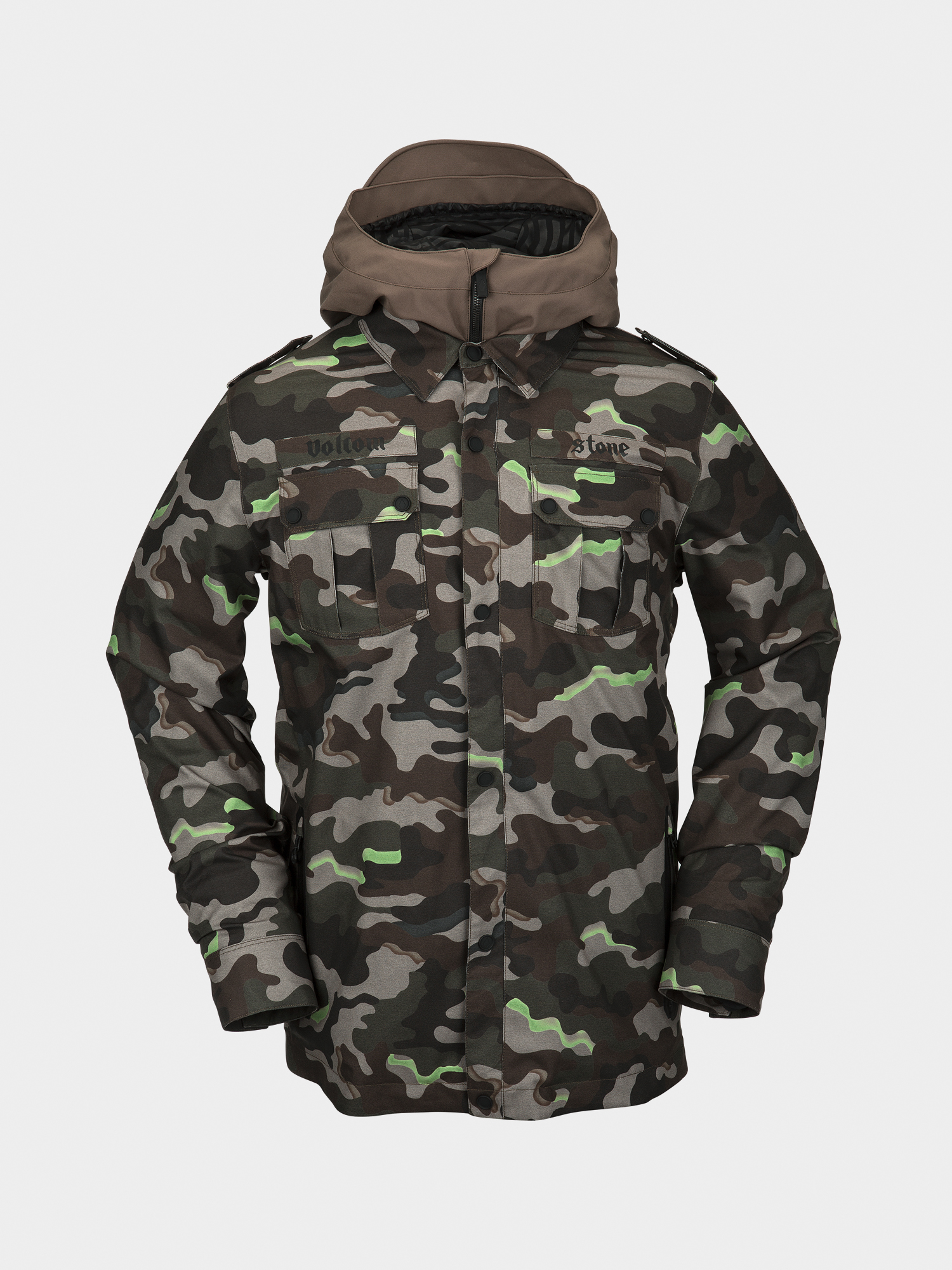 Męska Kurtka snowboardowa Volcom Creedle2Stone (army)