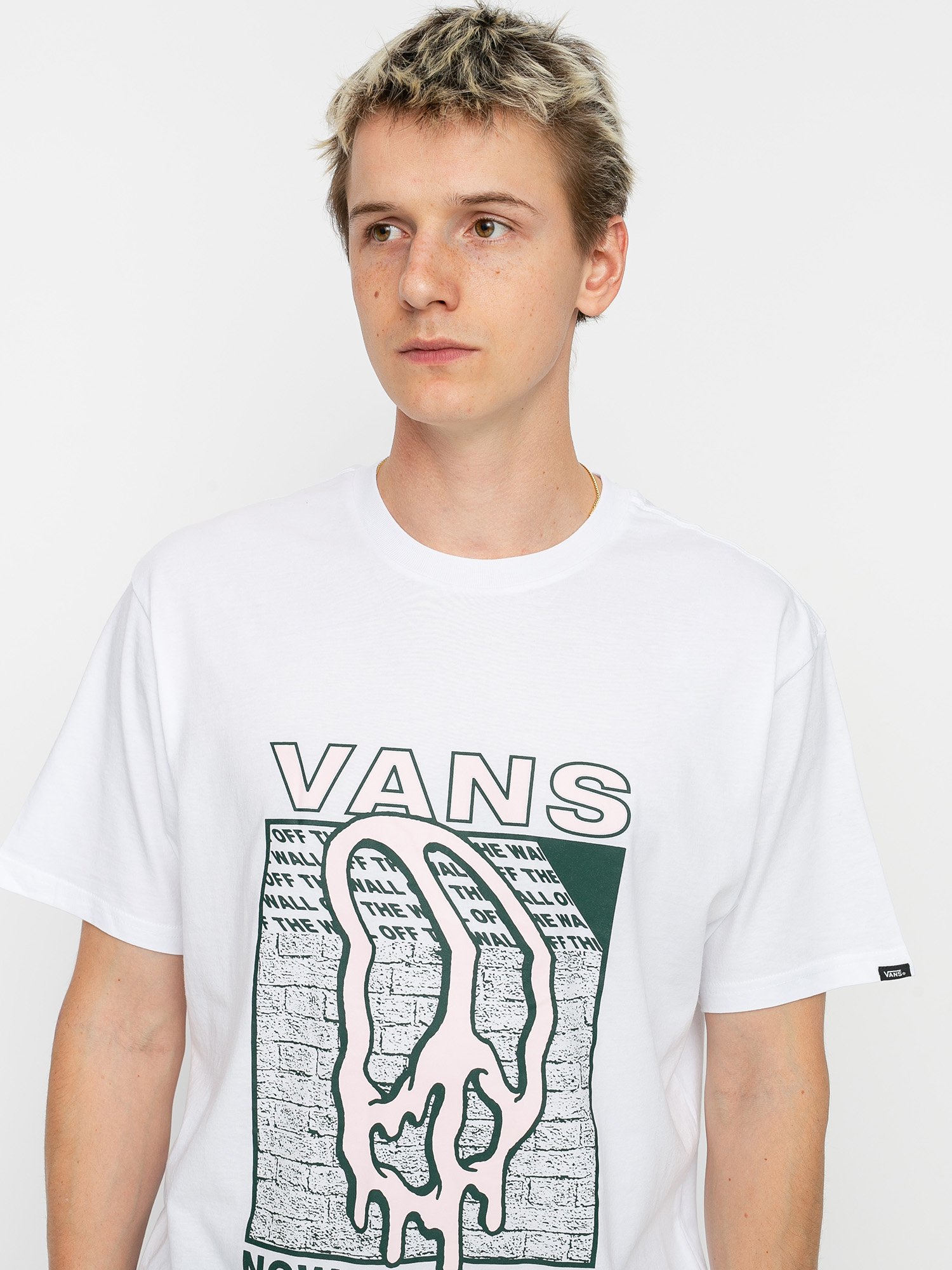 T-shirt Vans Dripping (white)