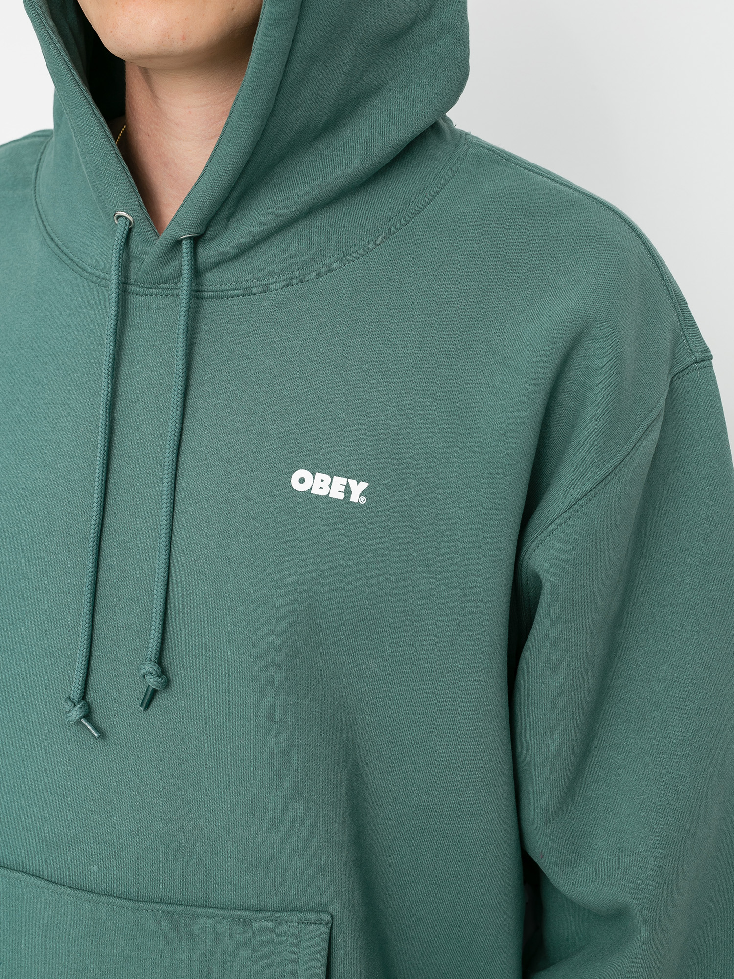 Bluza z kapturem OBEY Obey Bold HD (mallard green)