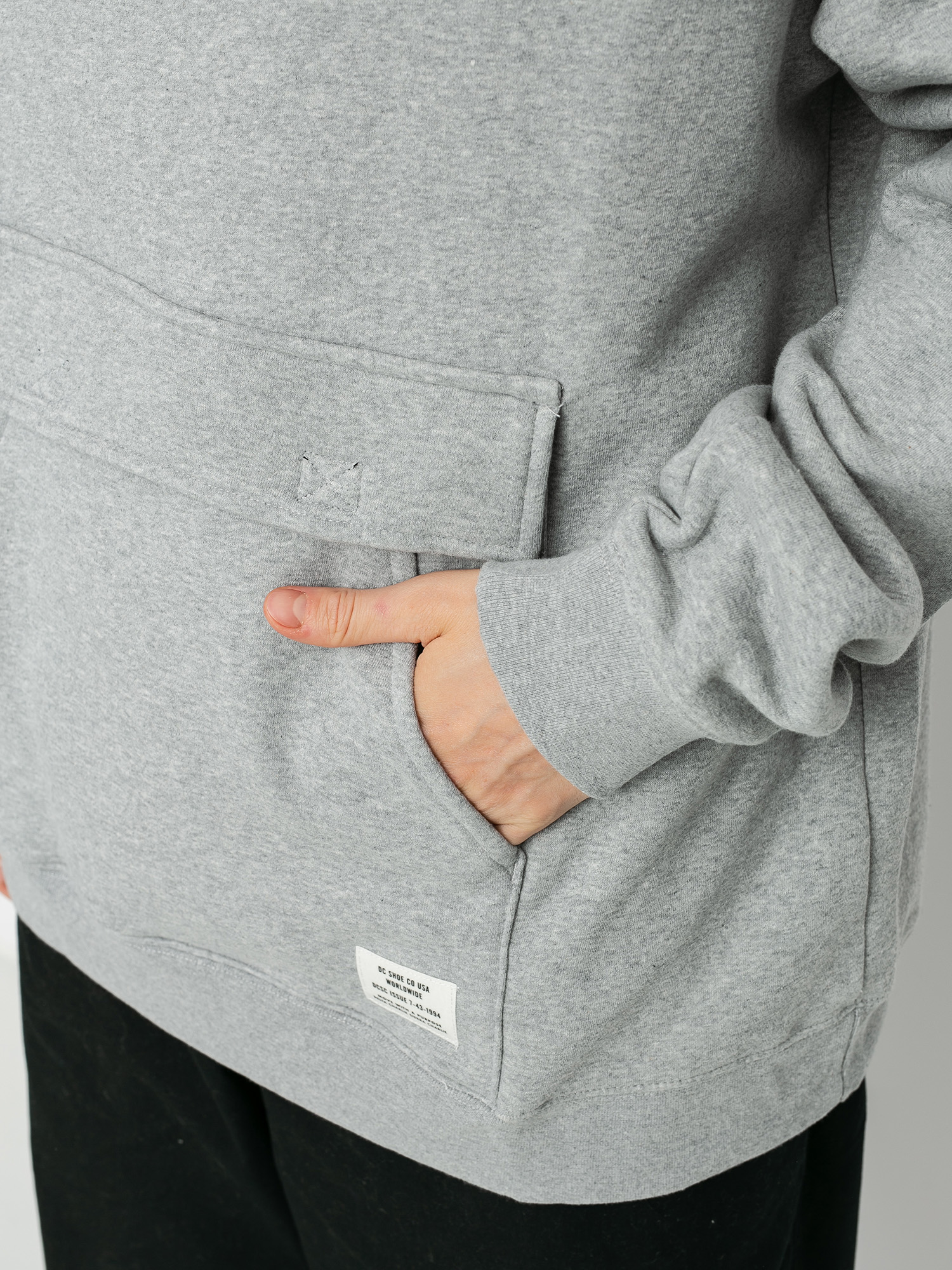 Bluza z kapturem DC Boswell HD (heather grey)
