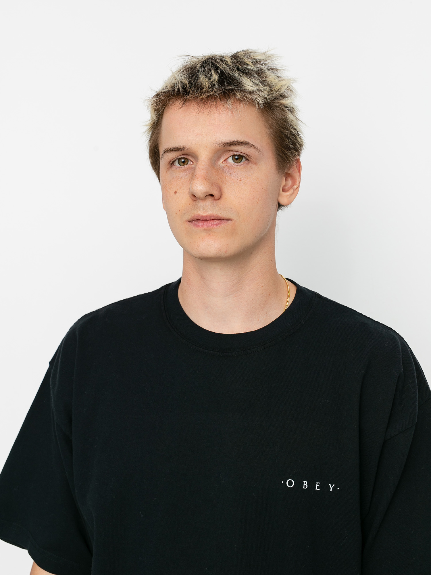 T-shirt OBEY Novel OBEY 3 (off black)