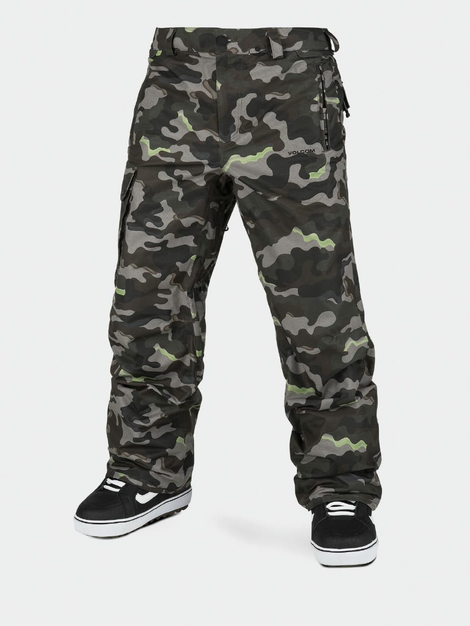 Męskie Spodnie snowboardowe Volcom V Co Hunter (army)