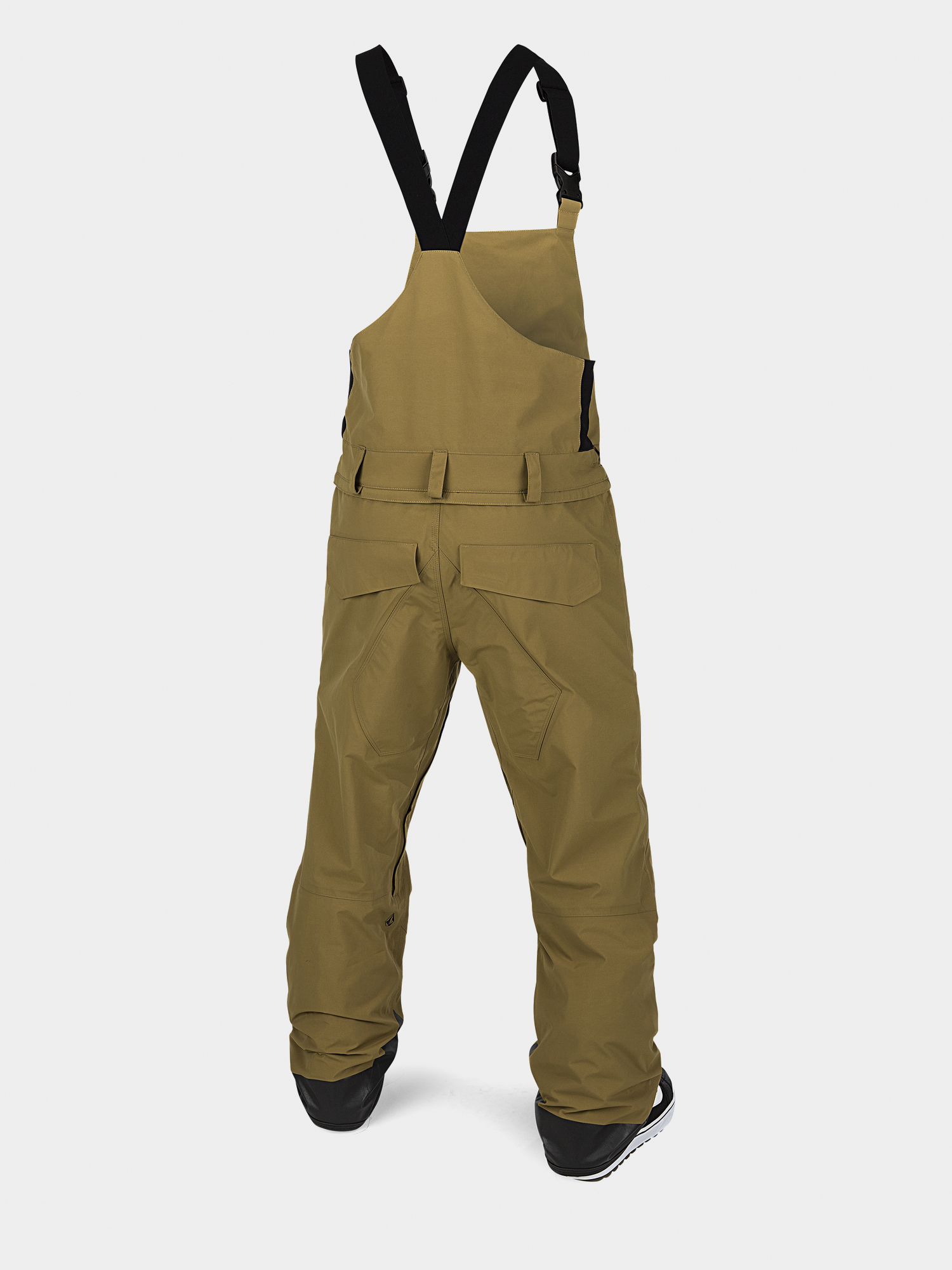Męskie Spodnie snowboardowe Volcom Rain Gore Bib Overall (burnt khaki)