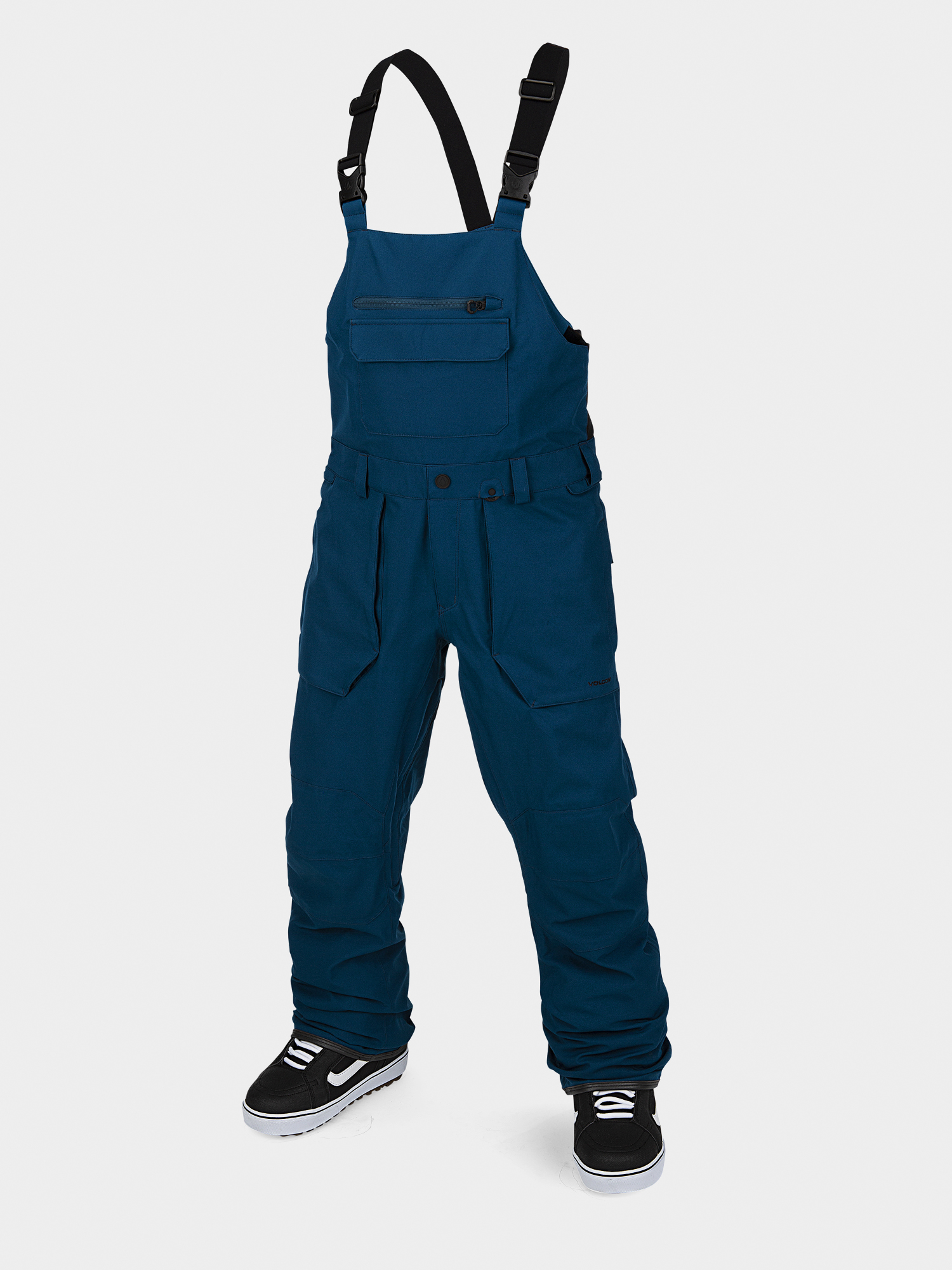 Męskie Spodnie snowboardowe Volcom Roan Bib Overall (blue)