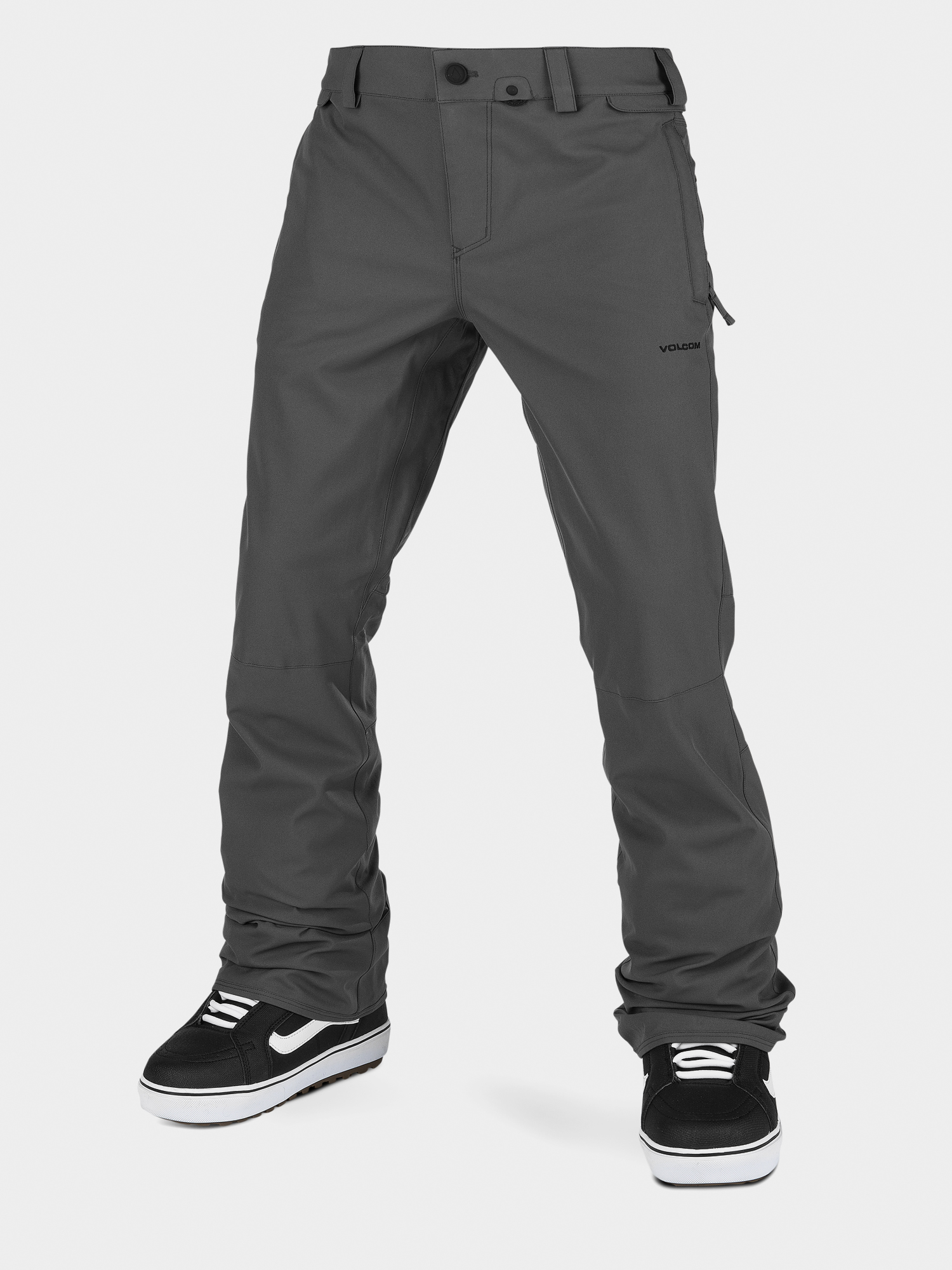 Męskie Spodnie snowboardowe Volcom Klocker Tight (dark grey)
