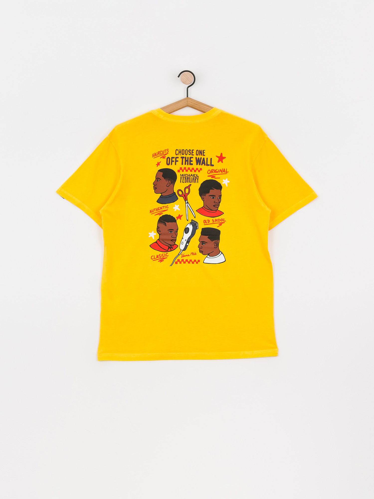 T-shirt Vans Mikey February (lemon chrome)