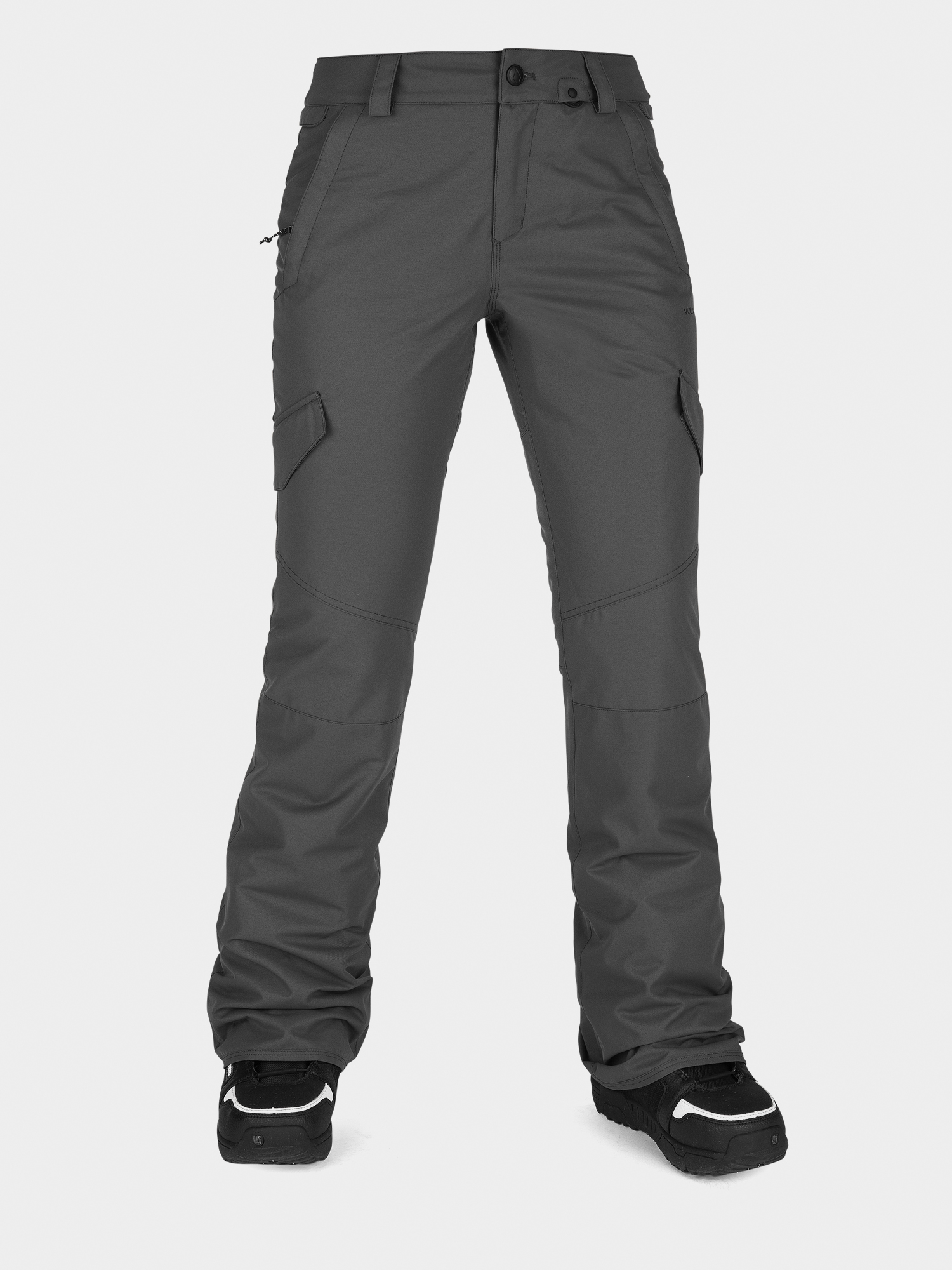 Damskie Spodnie snowboardowe Volcom Bridger Ins (dark grey)