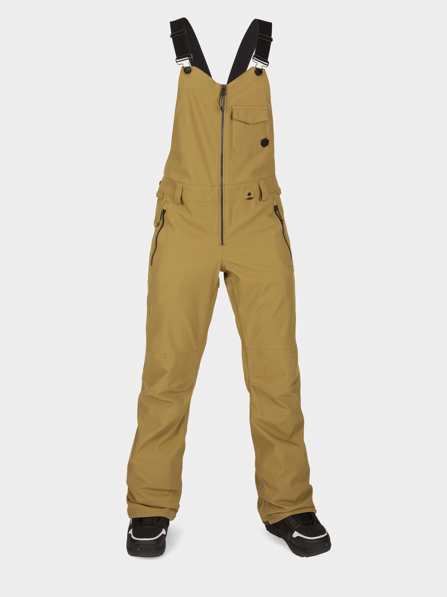 Damskie Spodnie snowboardowe Volcom Swift Bib Overall (burnt khaki)