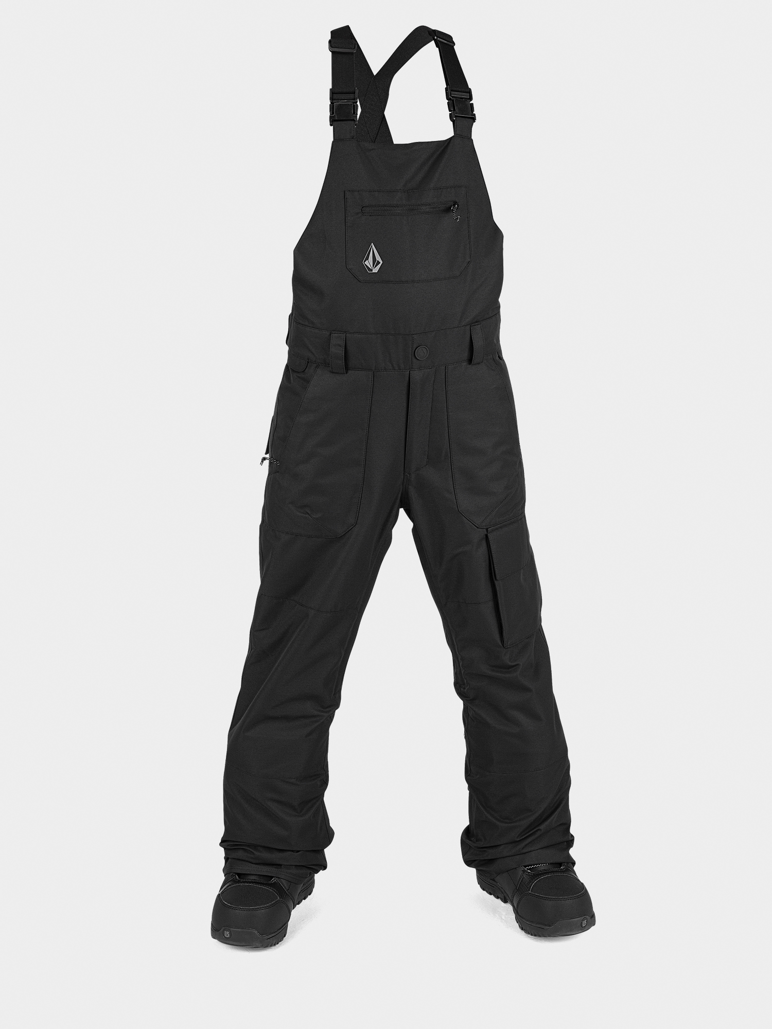 Spodnie snowboardowe Volcom Barkley Bib Overall (black)