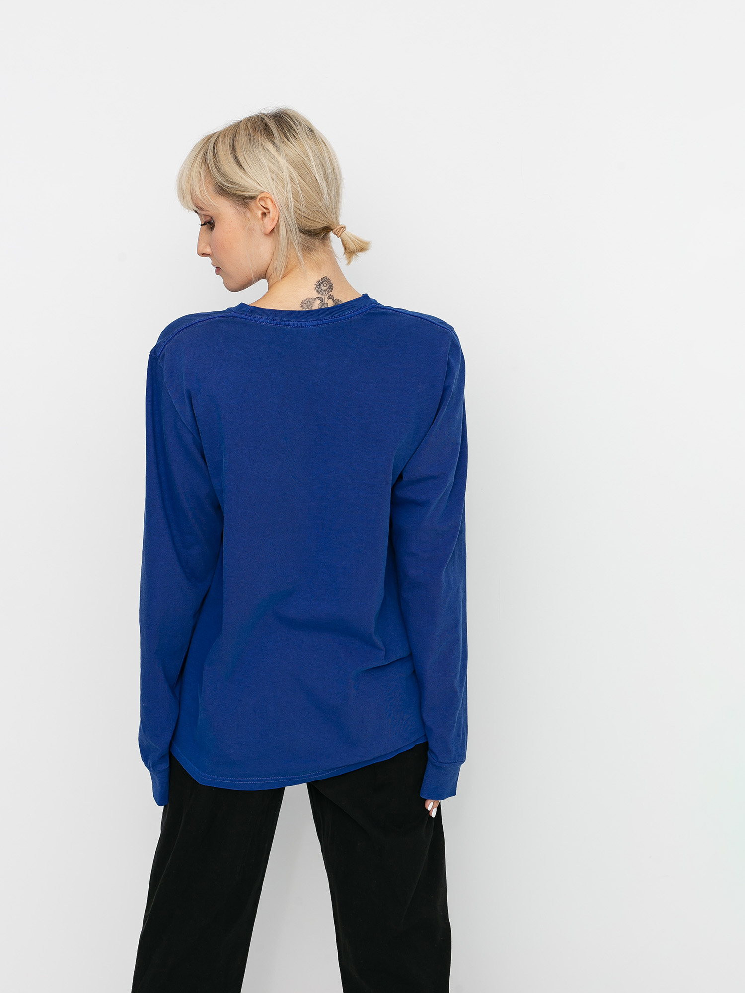 Longsleeve Stussy Basic Stussy Wmn (dark blue)