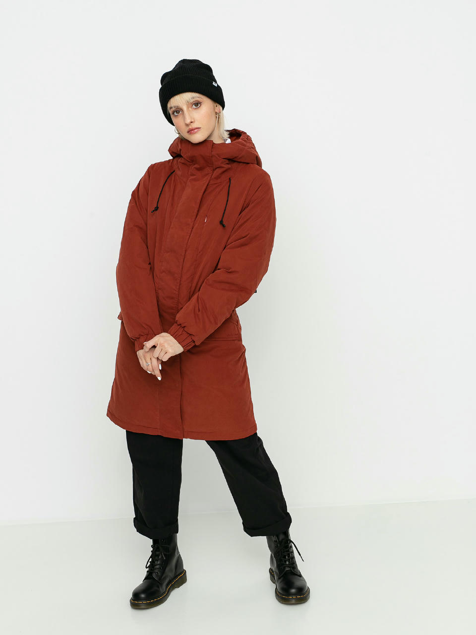 Kurtka Volcom Puffi Parka Wmn (brick)