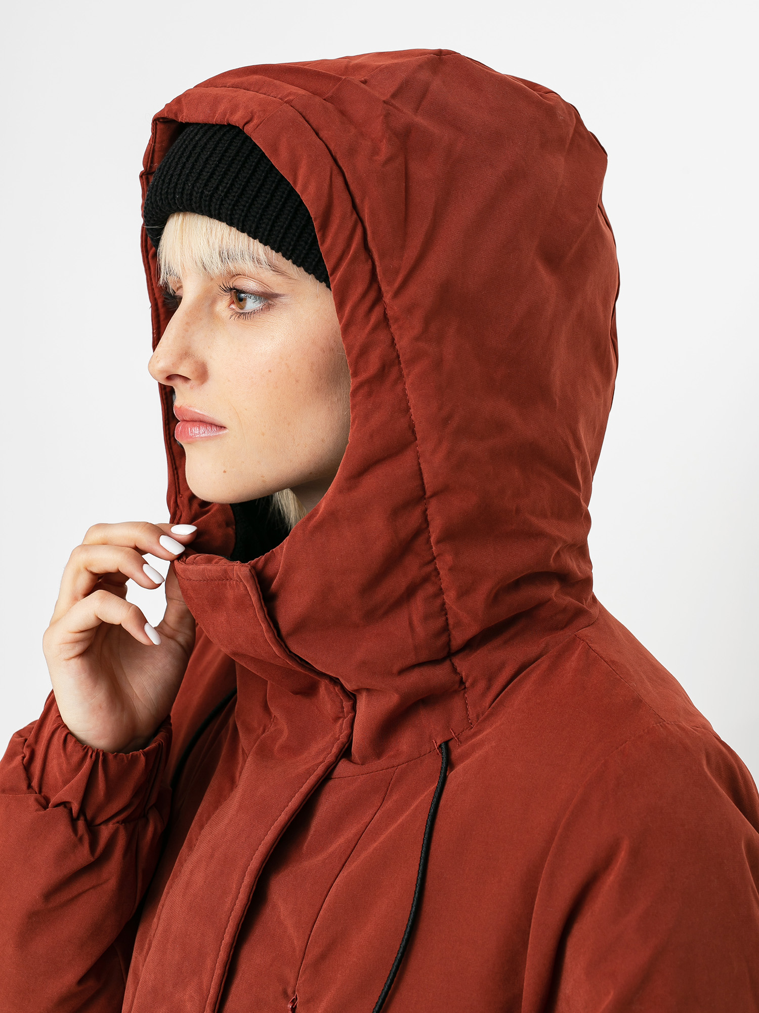 Kurtka Volcom Puffi Parka Wmn (brick)