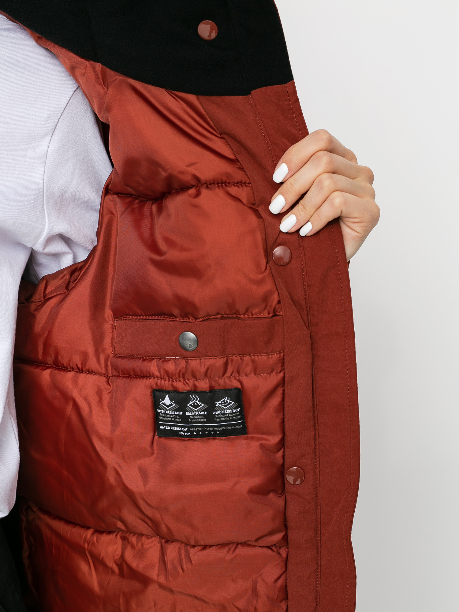 Kurtka Volcom Puffi Parka Wmn (brick)