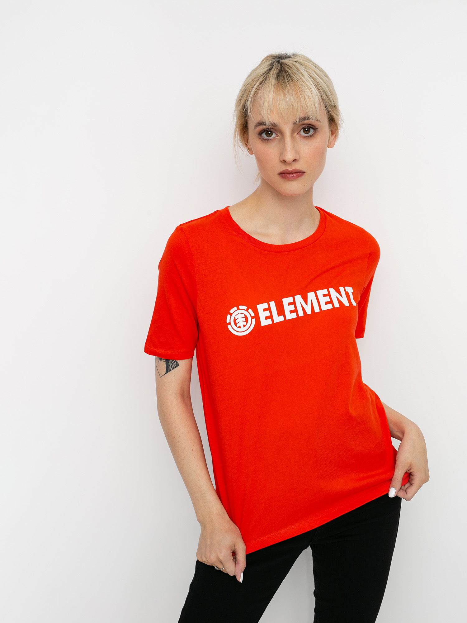 T-shirt Element Element Logo Wmn (grenadine)