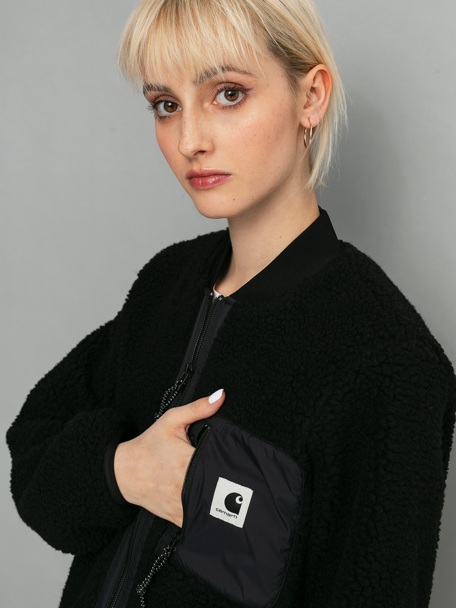 Kurtka Carhartt WIP Janet Liner Wmn (black)