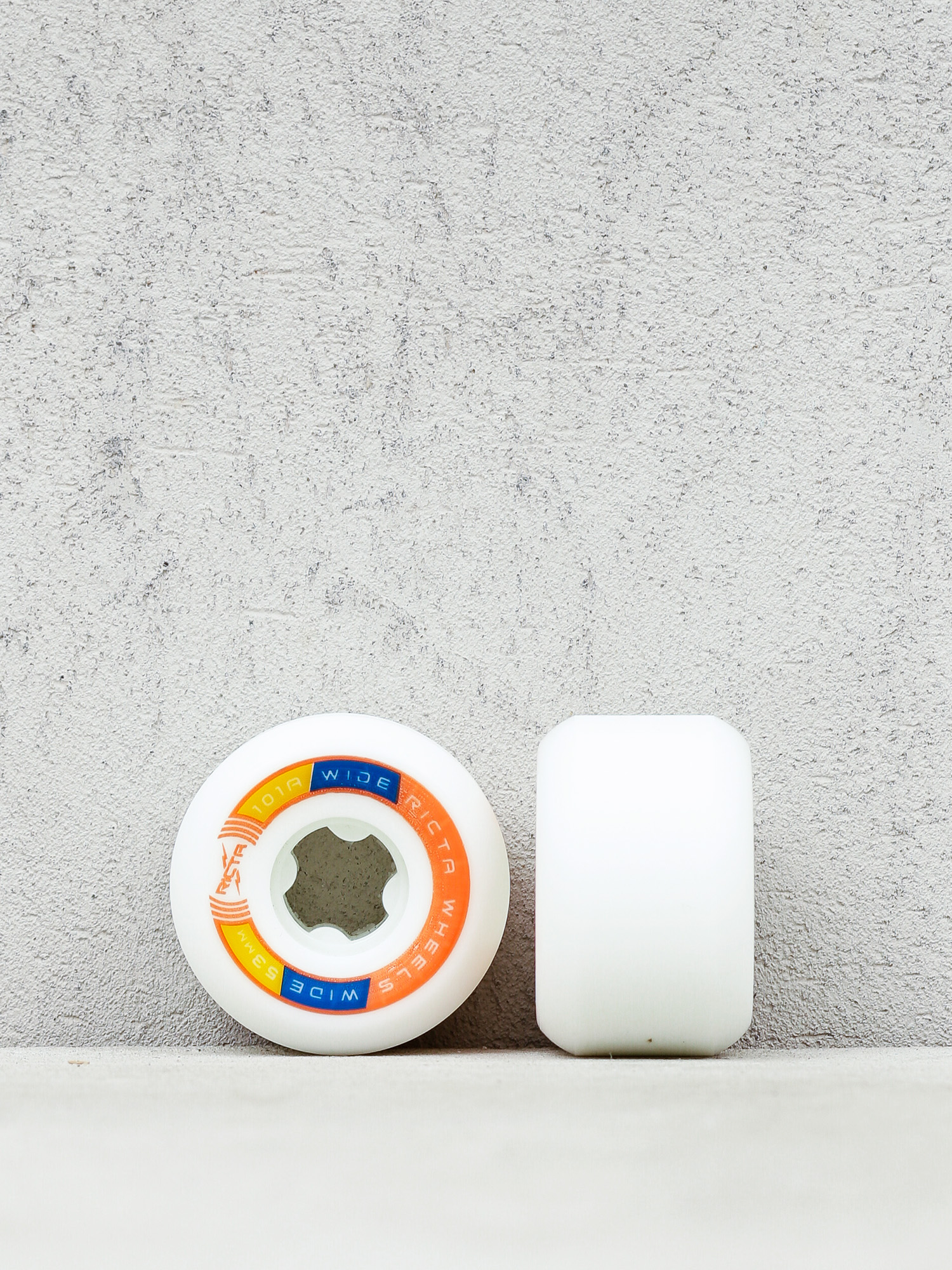 Kółka Ricta Rapido Wide (white/orange/blue)