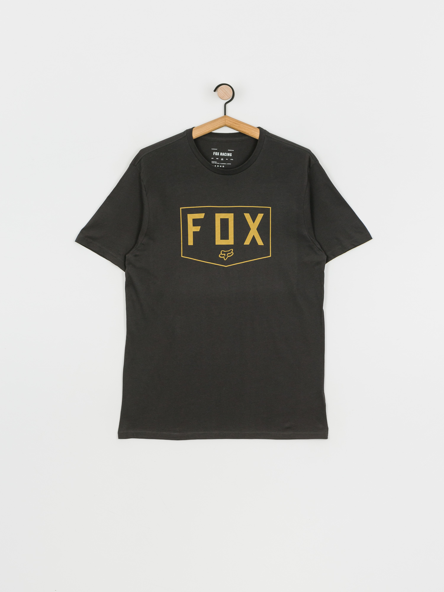 T-shirt Fox Shield Premium (blk/gld)