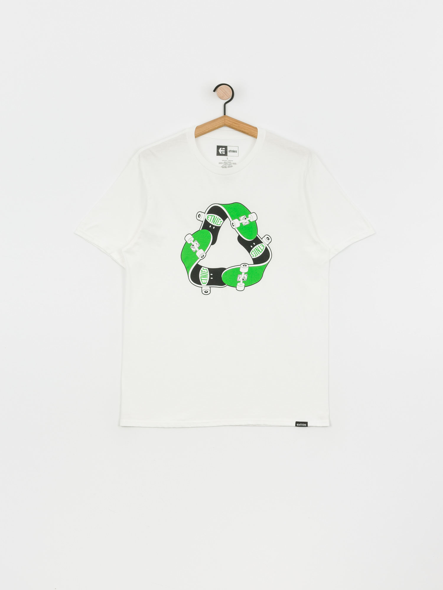 T-shirt Etnies Recycle Sk8 (white)