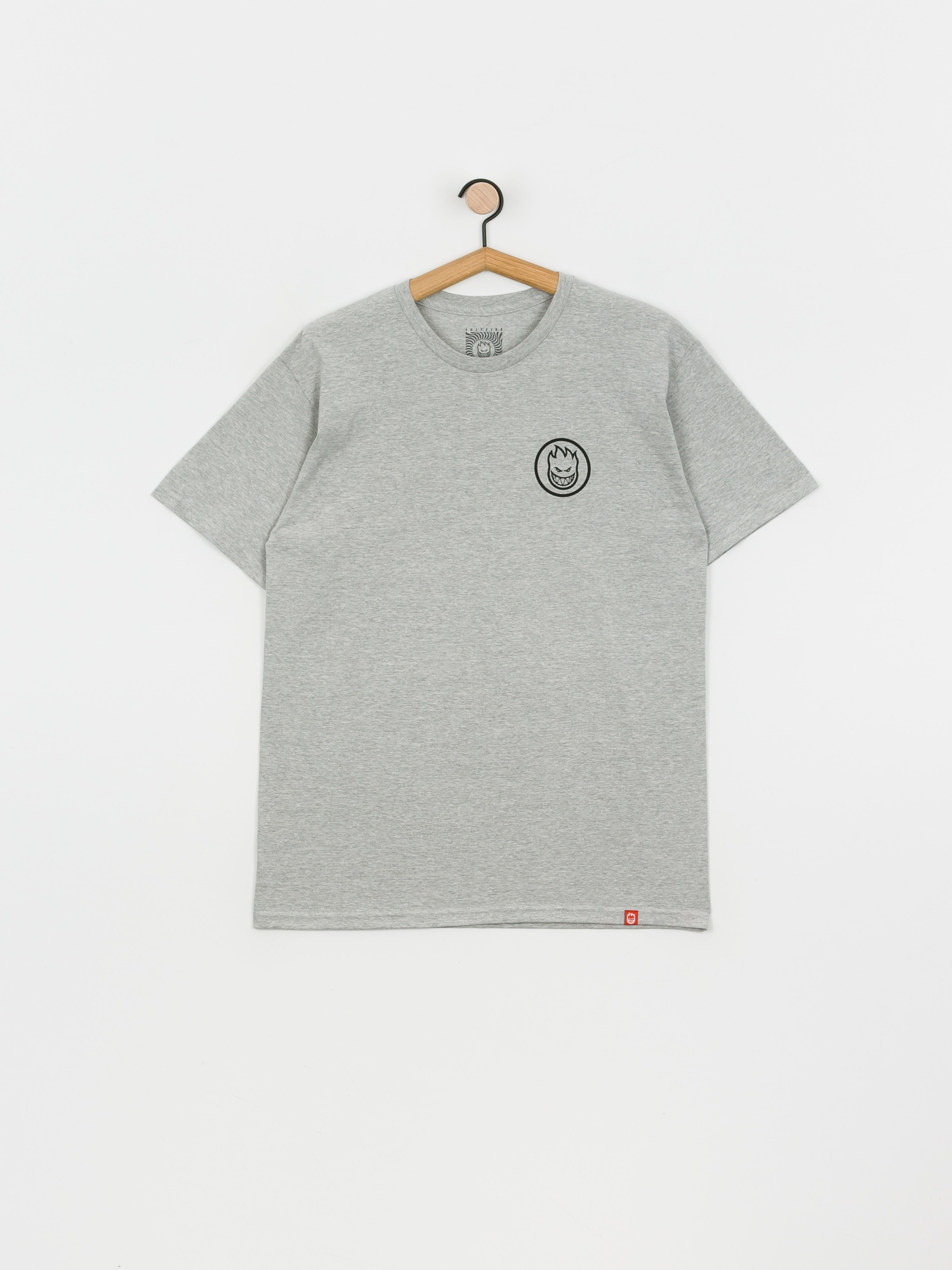 T-shirt Spitfire Clssc Swrl (athletic heather/black)