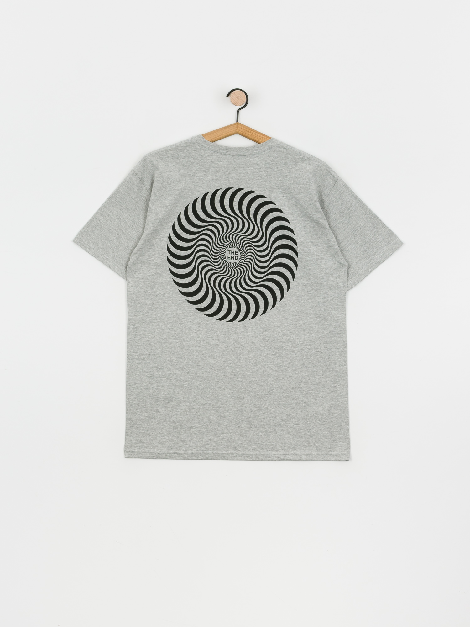T-shirt Spitfire Clssc Swrl (athletic heather/black)