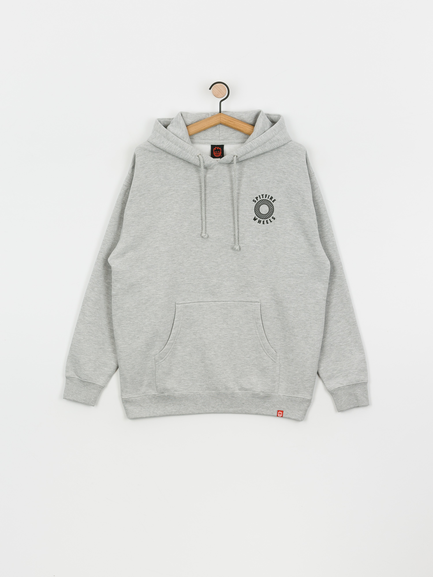 Bluza z kapturem Spitfire Sf Hollow Clsc HD (grey heather)
