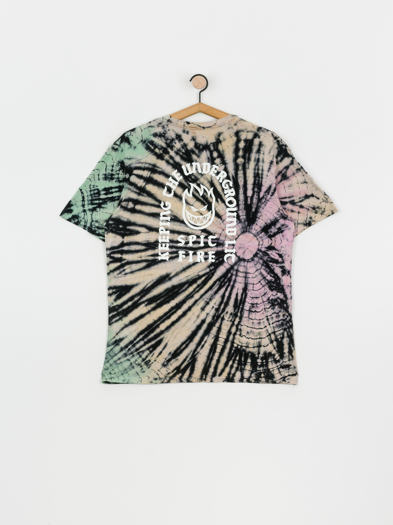 T-shirt Spitfire Stdy Rckn (overdye wash)