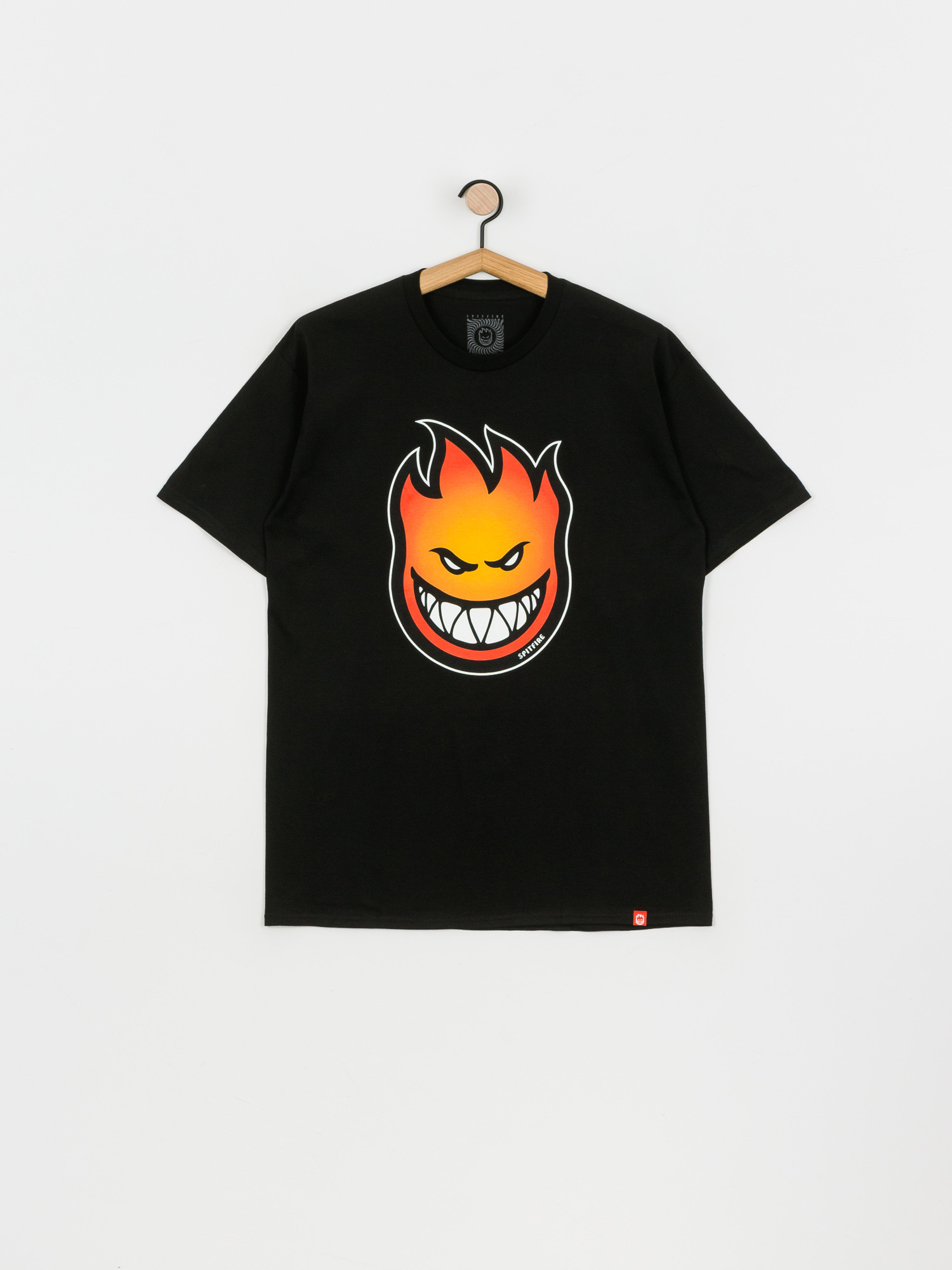 T-shirt Spitfire Bghd Fade Fil (black/orange)