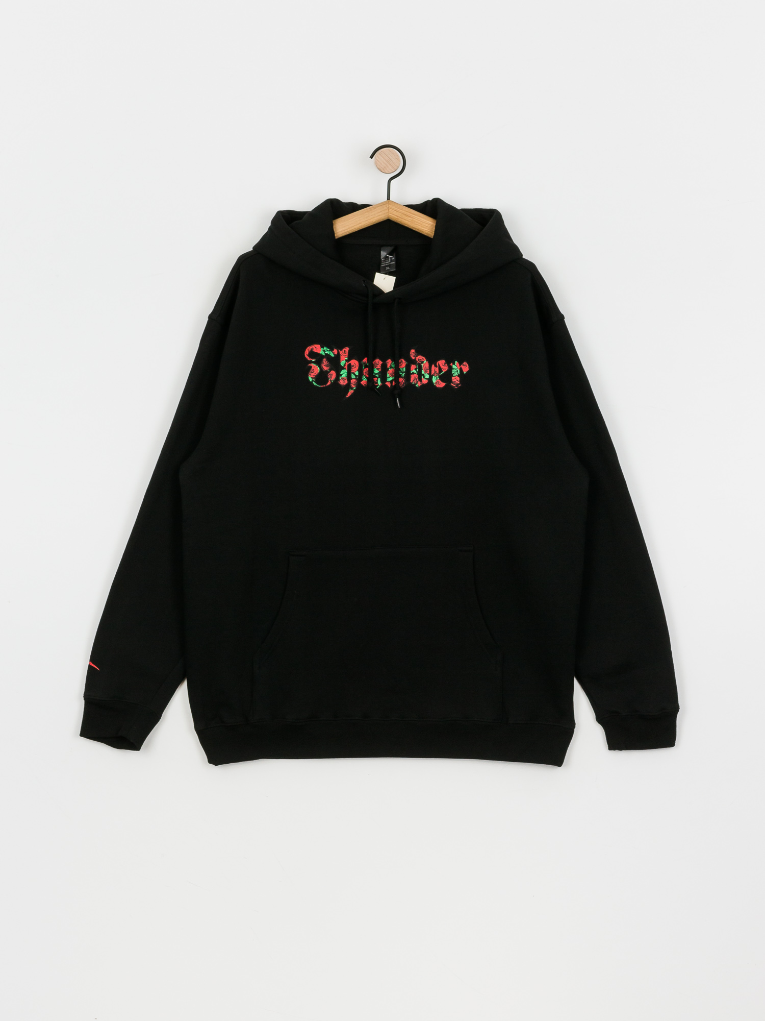 Bluza z kapturem Thunder Evil Rose HD (black/red)