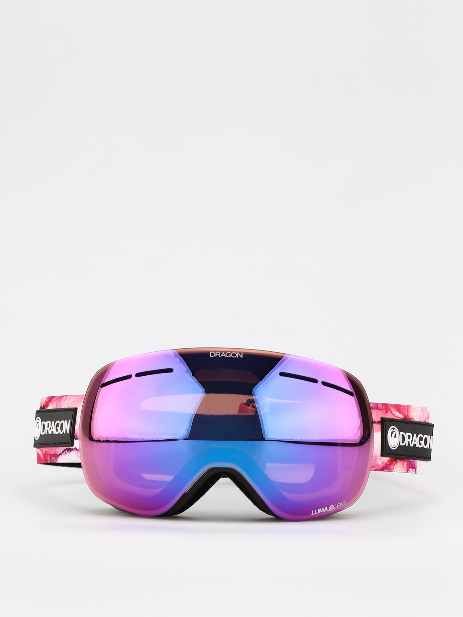 Gogle Dragon X1S (merlot/ll purple ion/ll light rose)