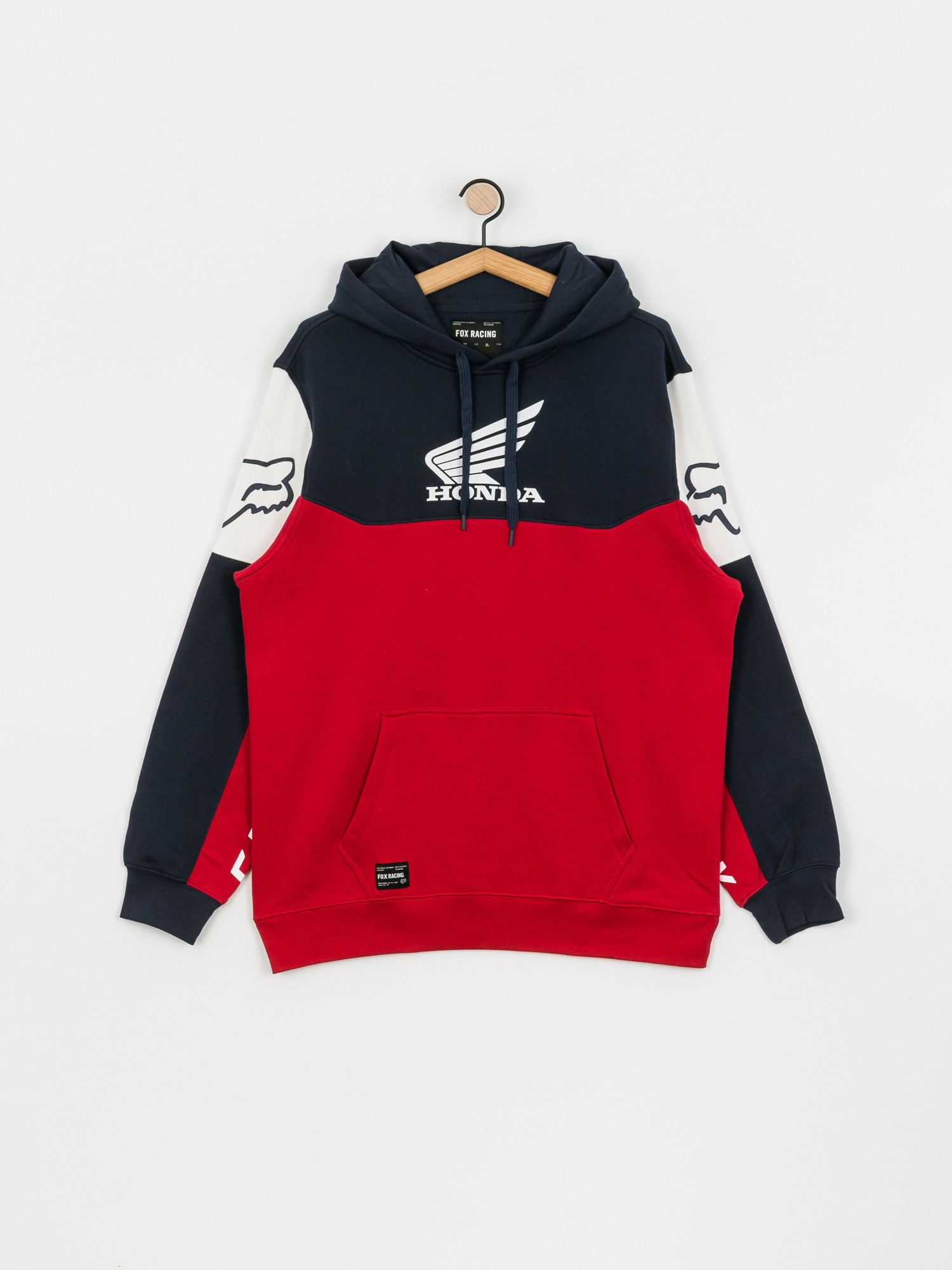 Bluza z kapturem Fox Honda HD (nvy/rd)