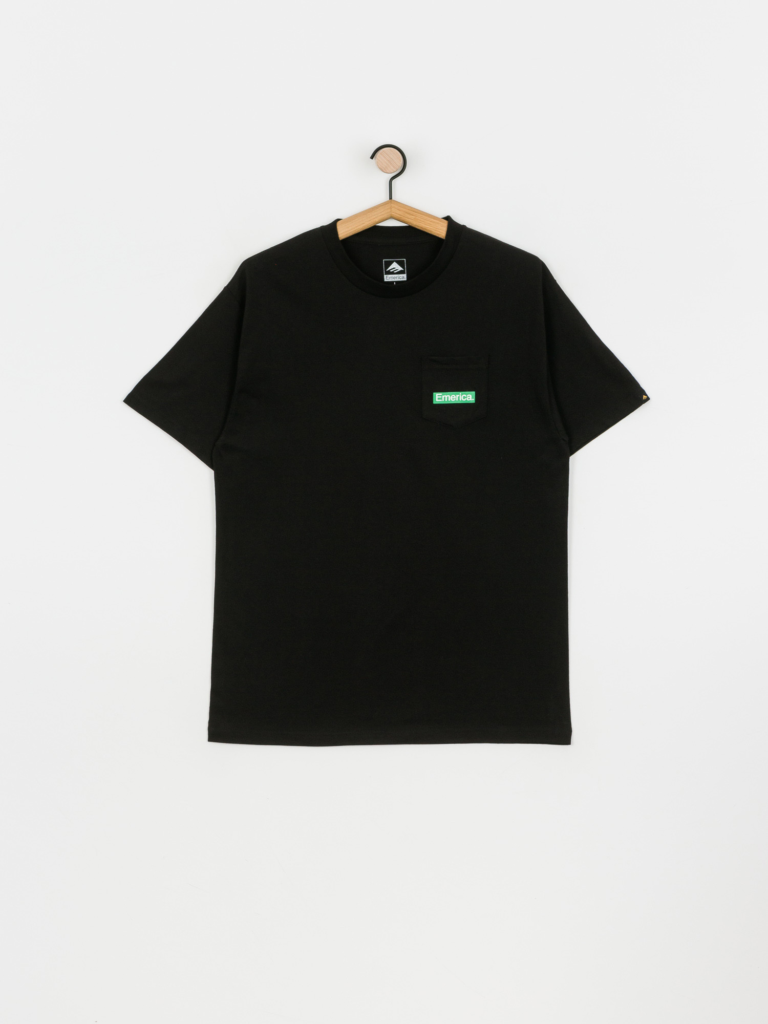 T-shirt Emerica Pure Triangle Pocket (black)